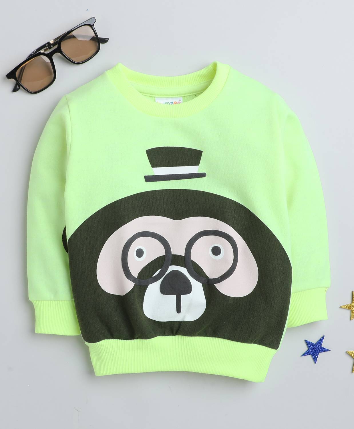 BUMZEE Full Sleeve Printed Baby Boys Sweatshirt