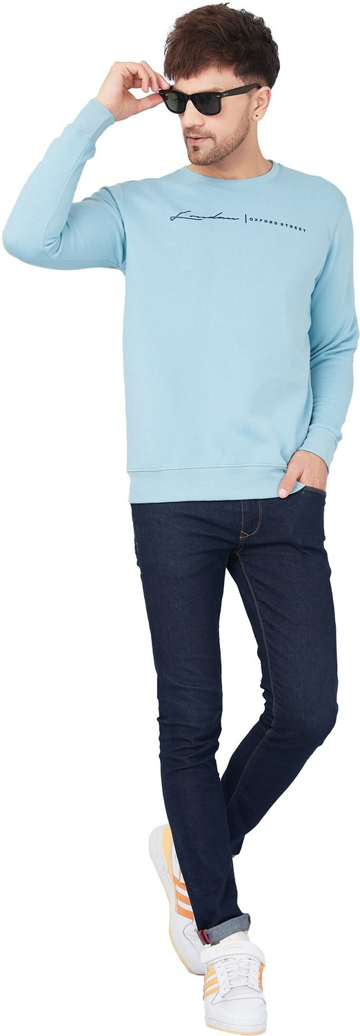 Image of BEN MARTIN Full Sleeve Color Block Men Sweatshirt