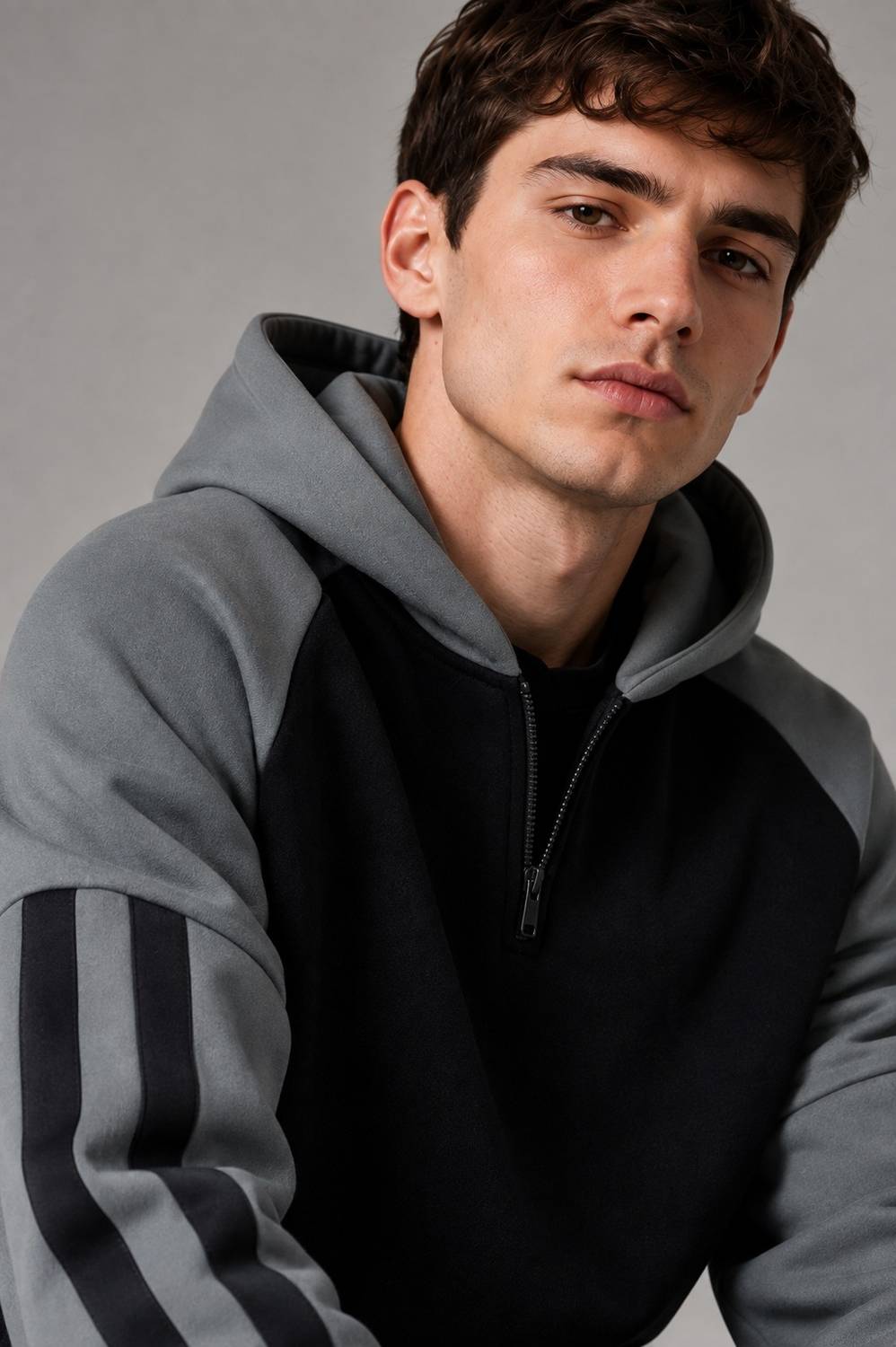 JERKYN Full Sleeve Striped Men Sweatshirt - Image 4