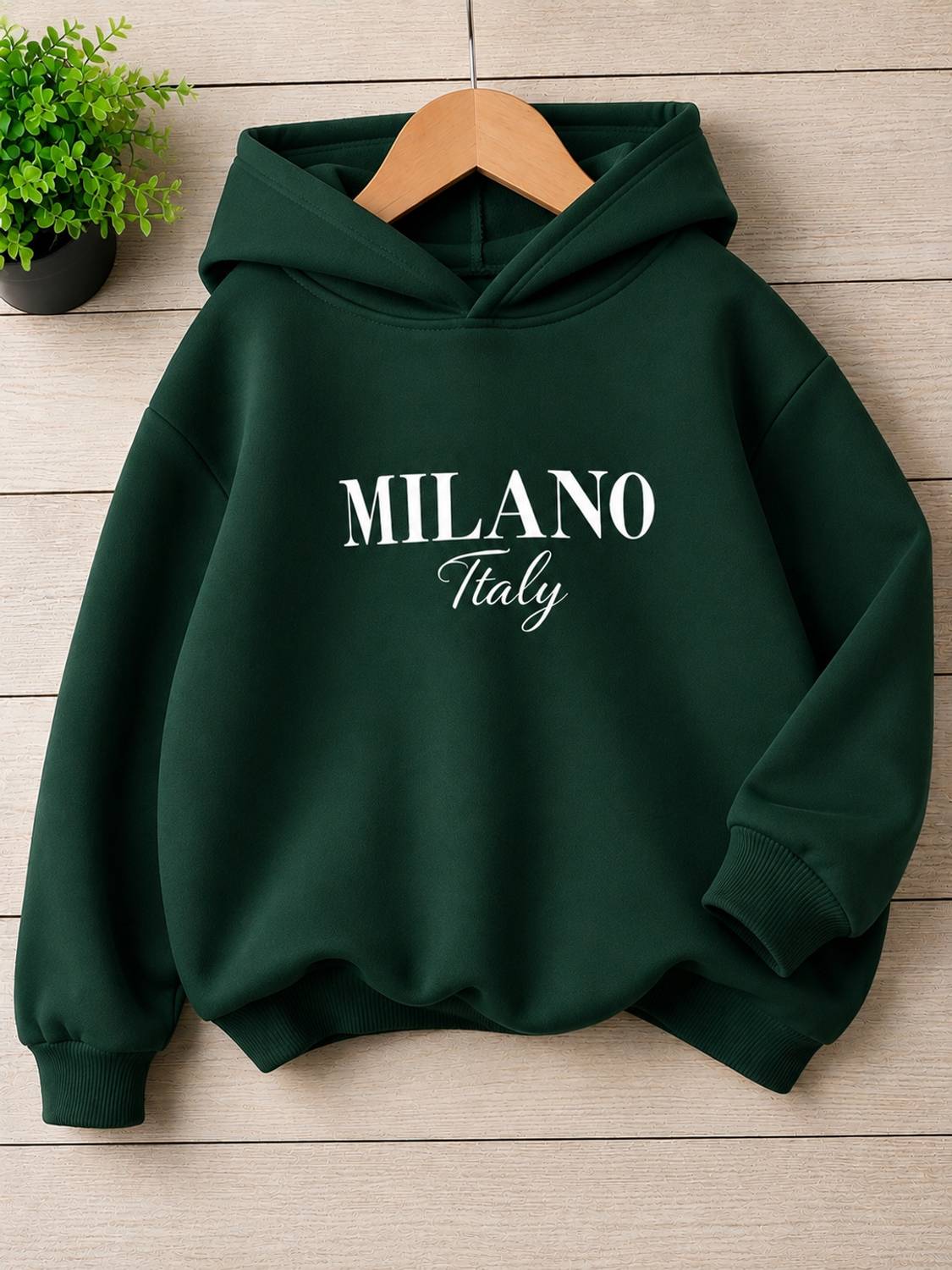 RLA Collection Girls Printed Hooded Sweatshirt - Image 1