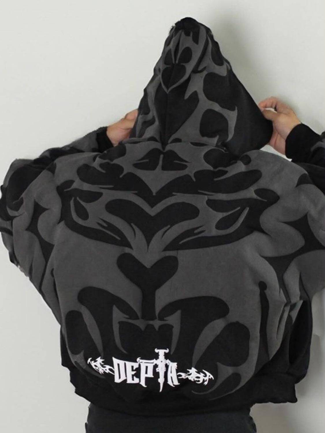 HoodieHavens Full Sleeve Printed Sweatshirt - Image 2