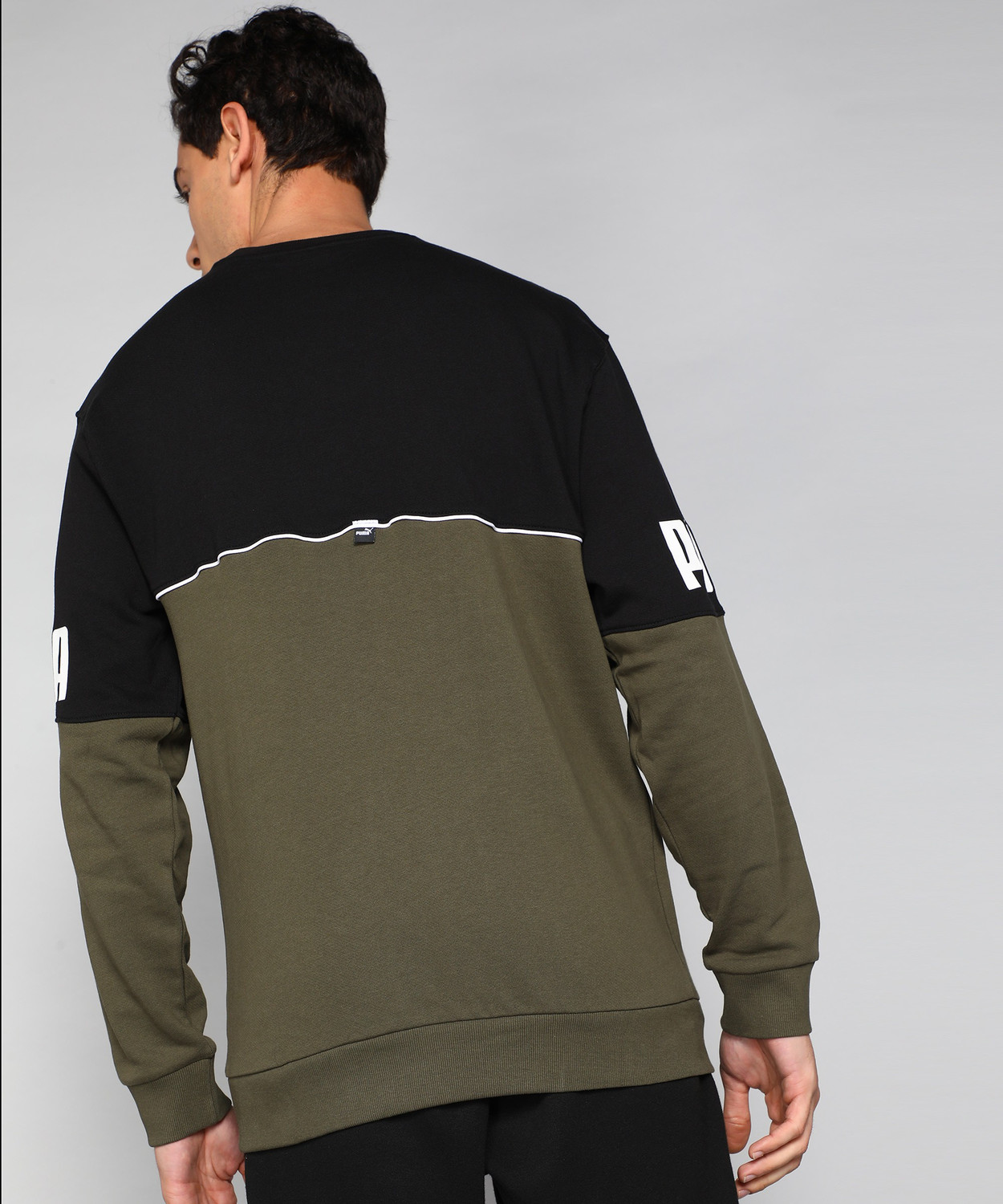 Image of PUMA Full Sleeve Printed Men Sweatshirt