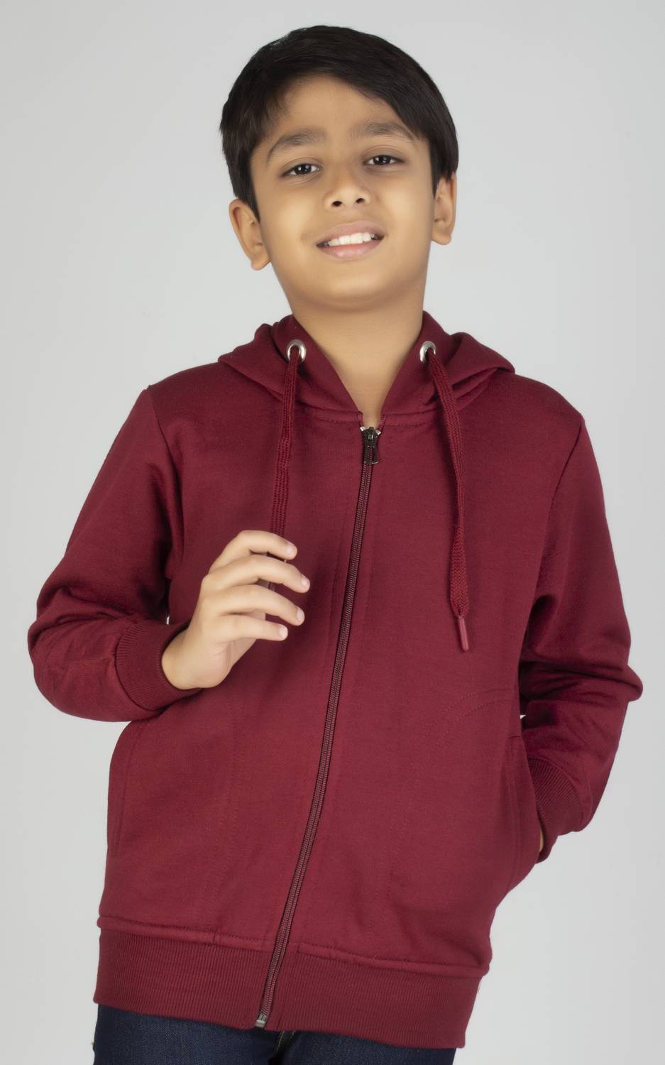 ADBUCKS Full Sleeve Solid Boys Sweatshirt