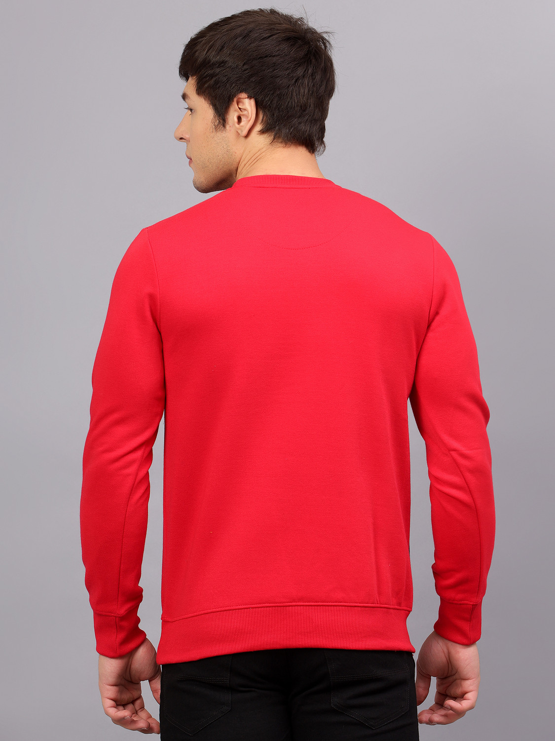 Image of BEN MARTIN Full Sleeve Color Block Men Sweatshirt