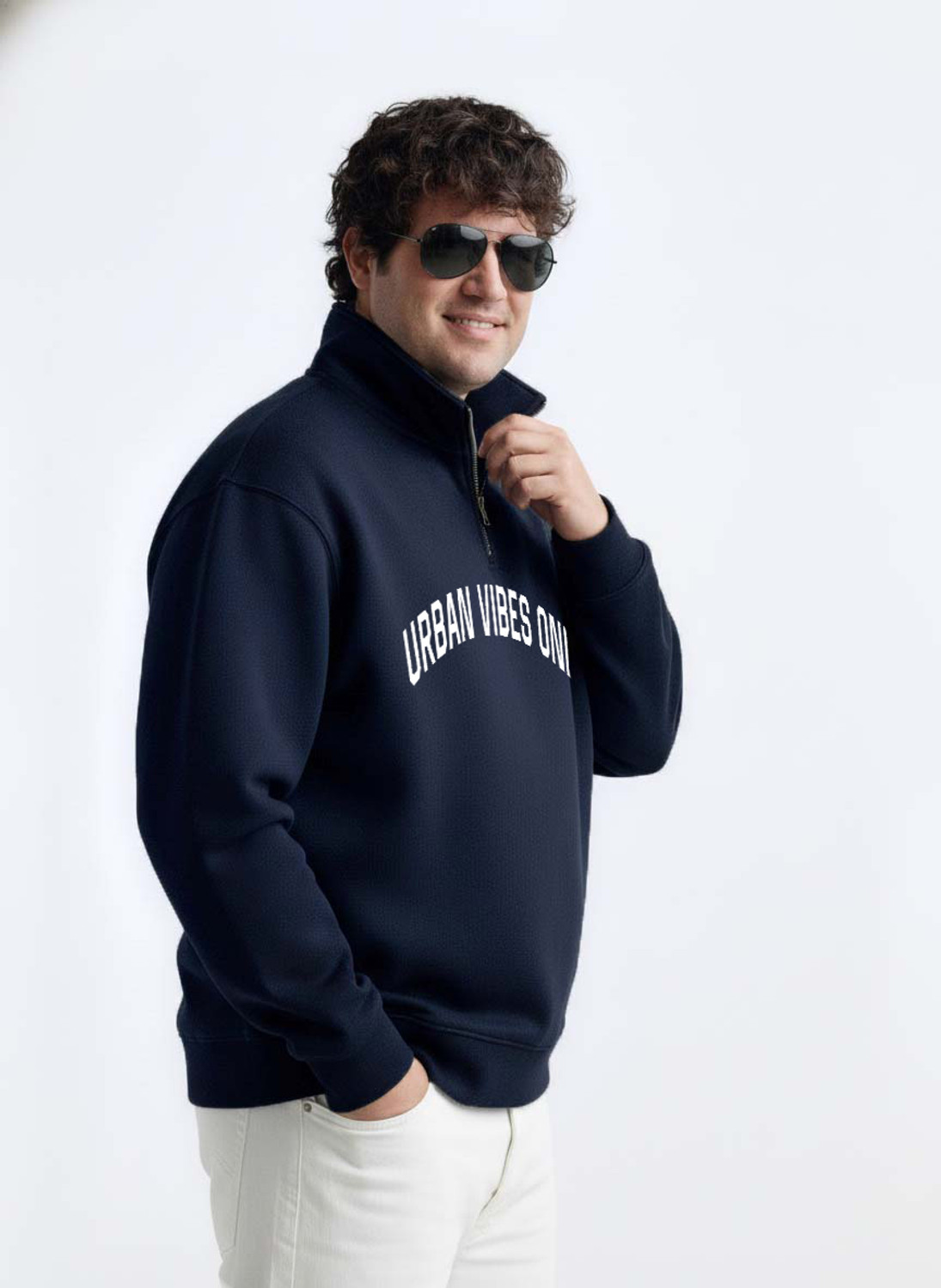 Image of UNSTD Men Full Sleeve Graphic Print Sweatshirt