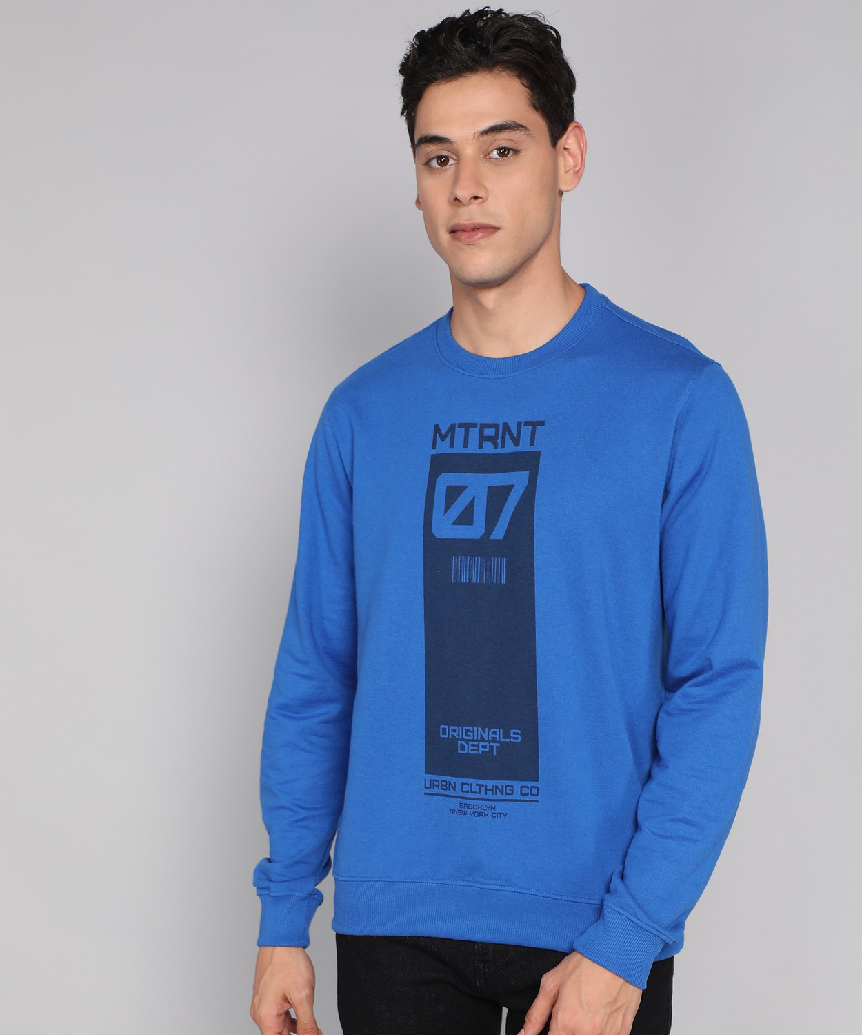 Image of METRONAUT Full Sleeve Printed Men Sweatshirt