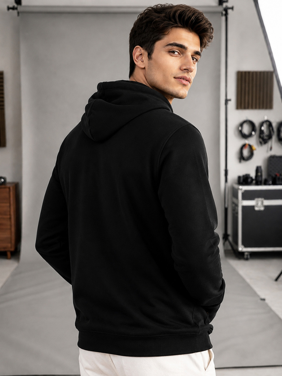 Image of TRIPR Full Sleeve Solid Men Sweatshirt