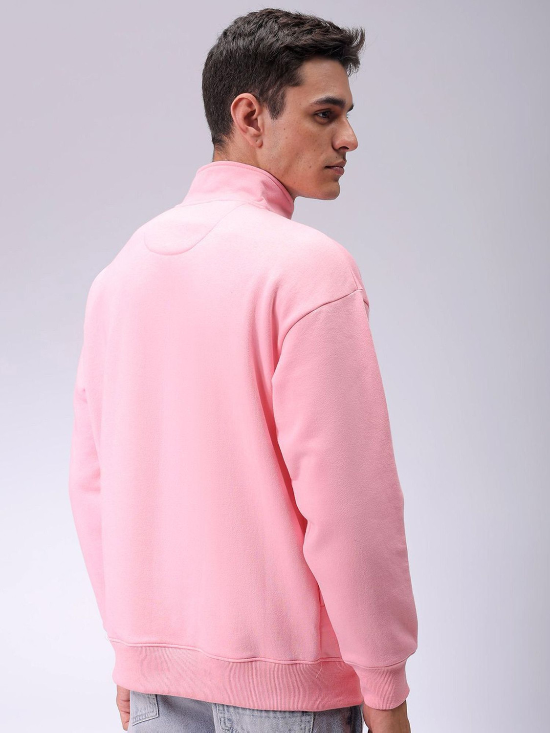 Image of The Indian Garage Co. Full Sleeve Solid Men Sweatshirt