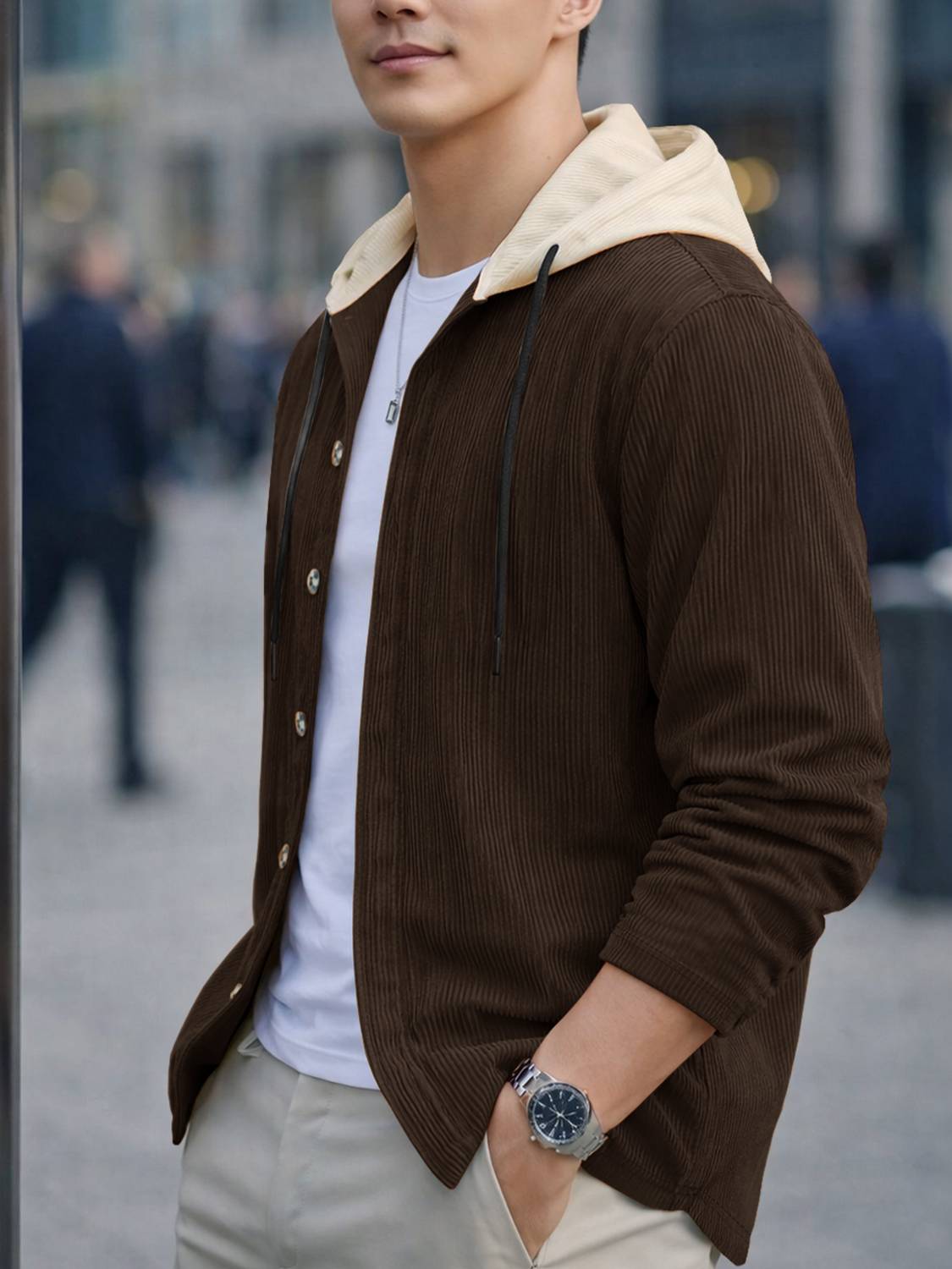EyeBogler Men Brown Casual Shirt - Image 3
