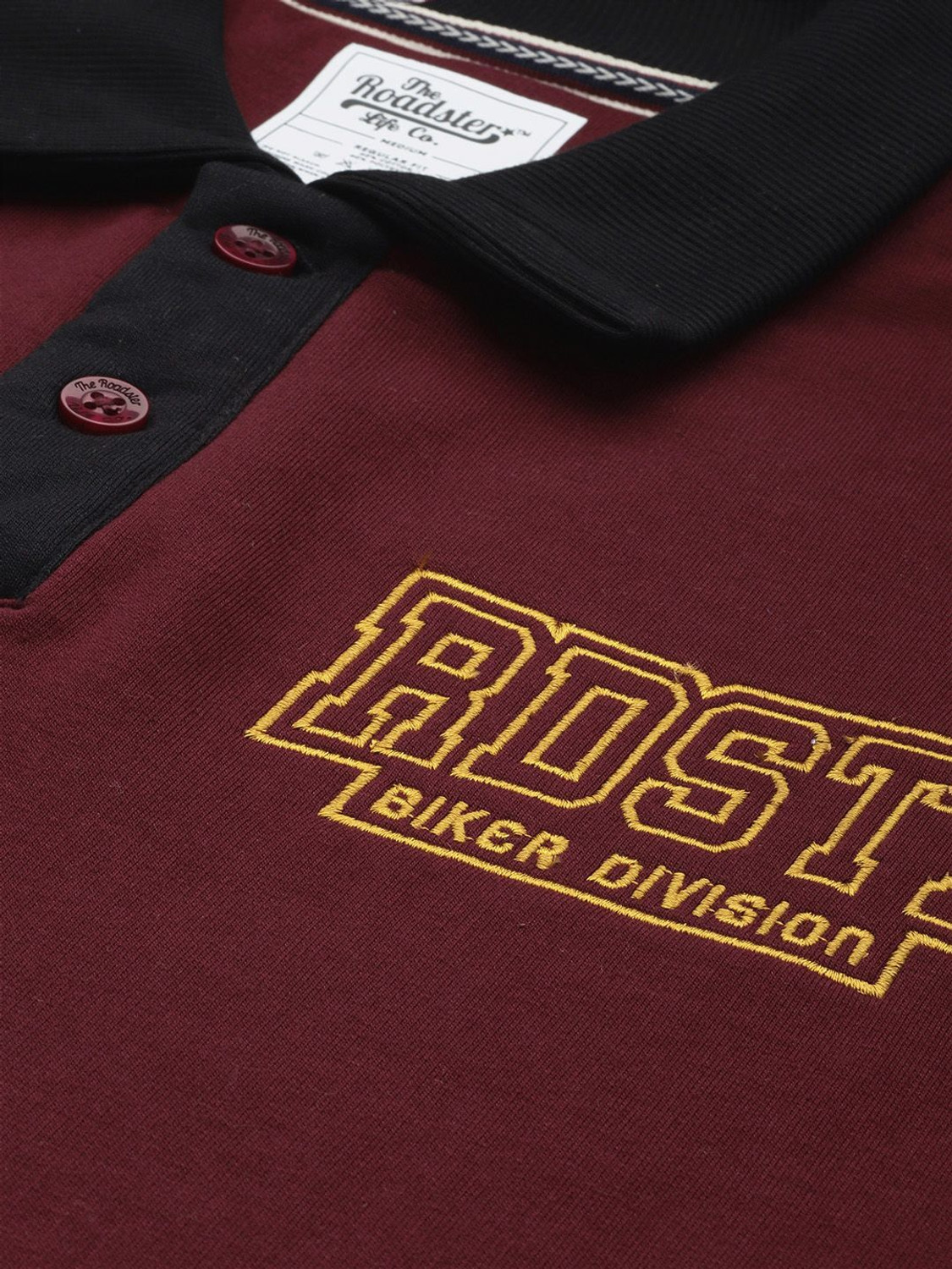 Image of Roadster Full Sleeve Solid Men Sweatshirt
