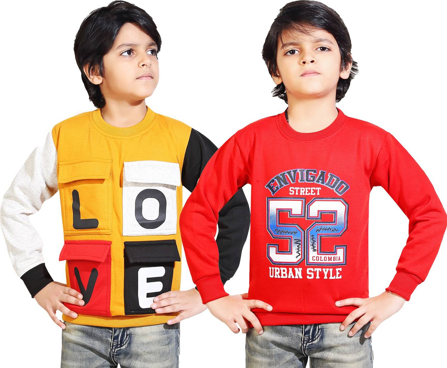 AD & AV Full Sleeve Printed Boys Sweatshirt