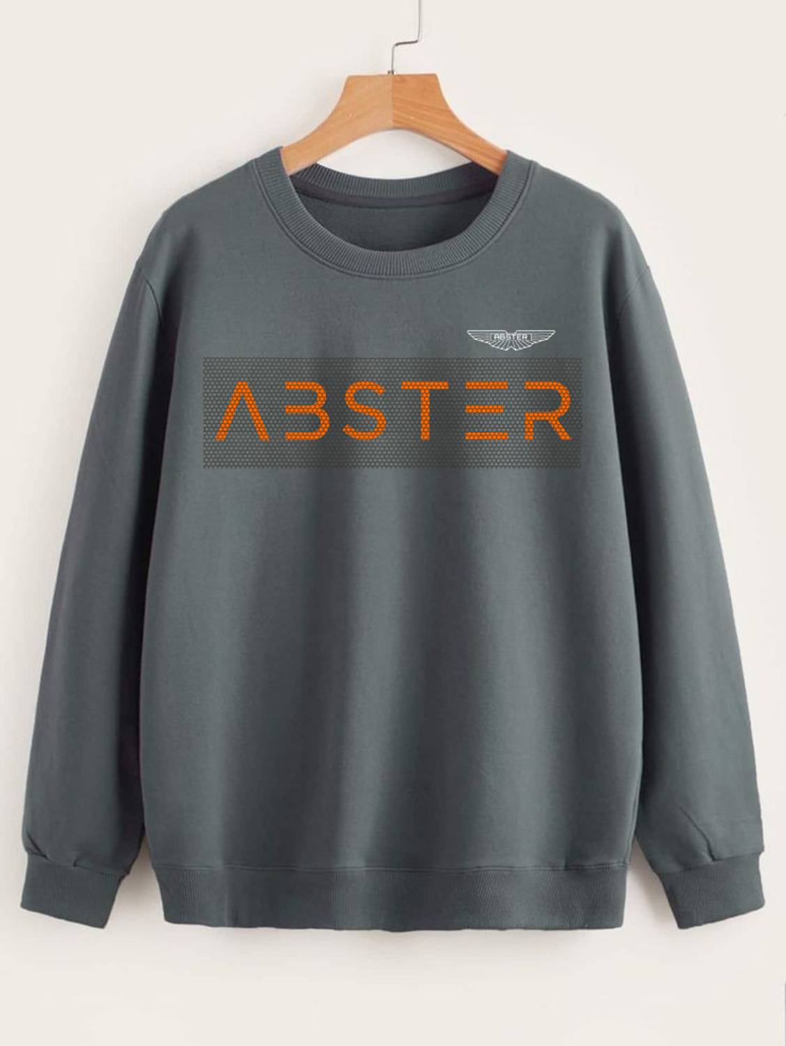 ABSTER Full Sleeve Printed Men Sweatshirt