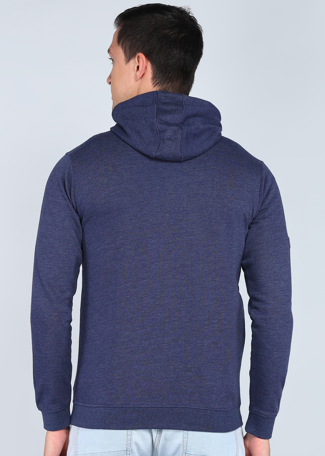 Image of PETER ENGLAND Full Sleeve Solid Men Sweatshirt