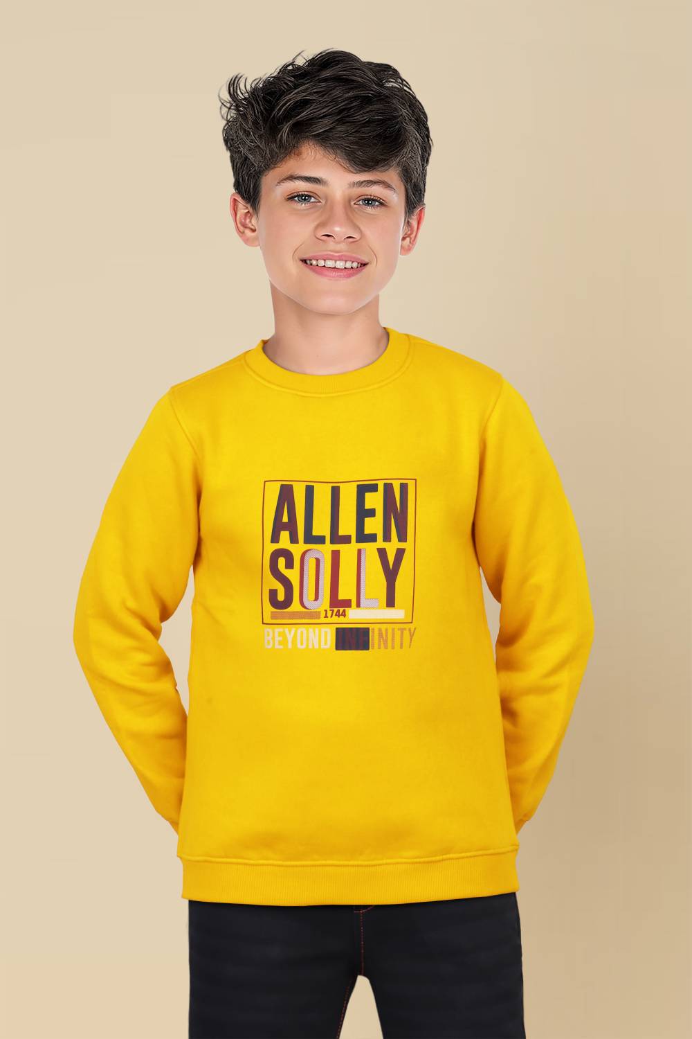Allen Solly Full Sleeve Printed Boys Sweatshirt