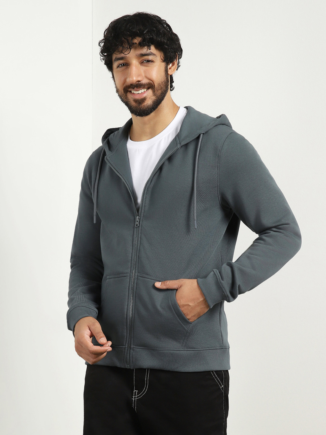 Image of NOBERO Full Sleeve Solid Men & Women Sweatshirt