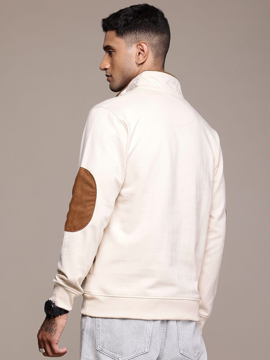 Image of Roadster Full Sleeve Solid Men Sweatshirt