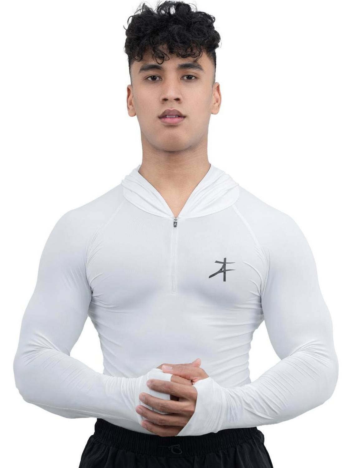 Athflex Full Sleeve Solid Men Sweatshirt - Image 1