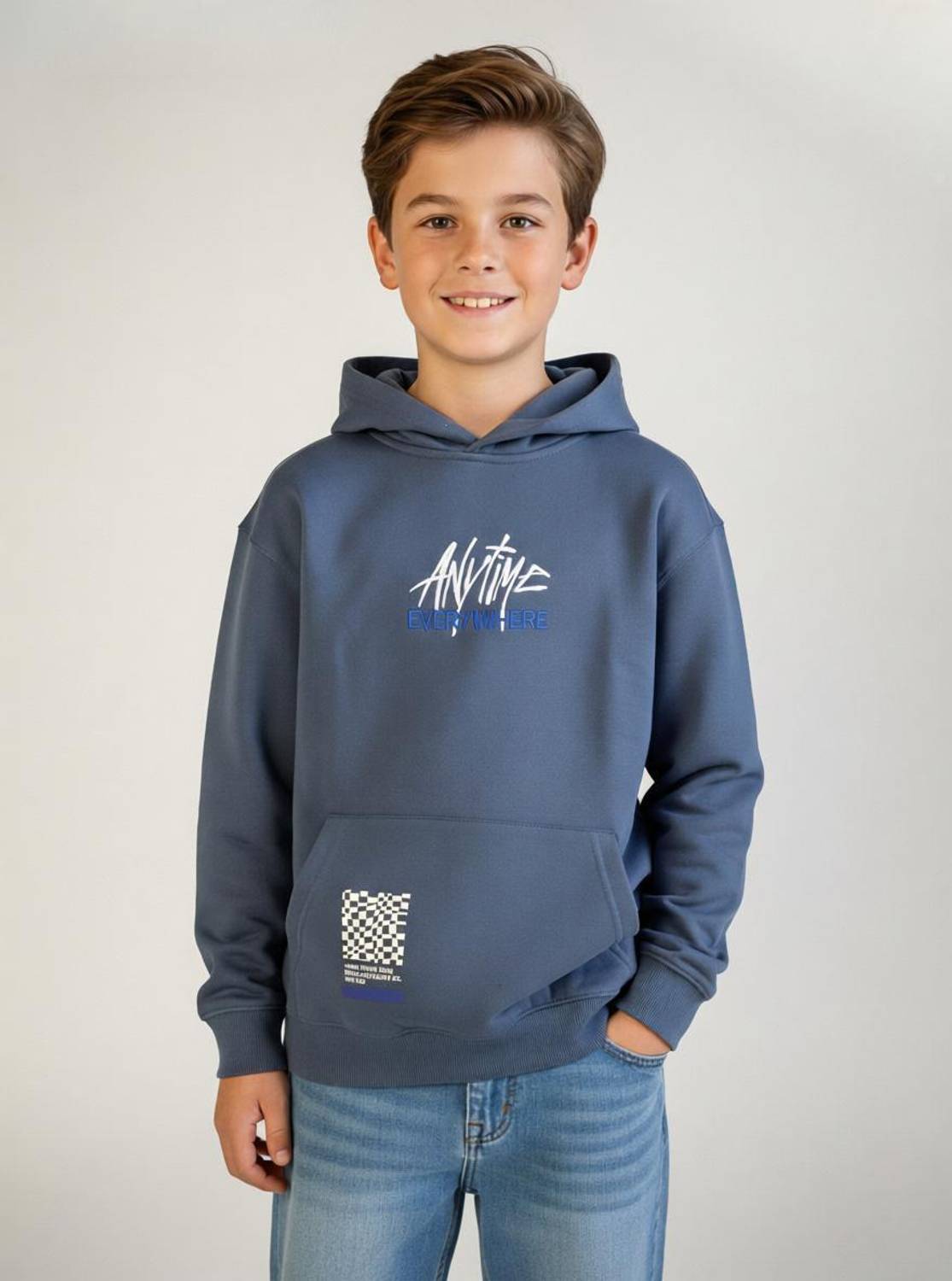 Alan Jones Full Sleeve Graphic Print Boys Sweatshirt