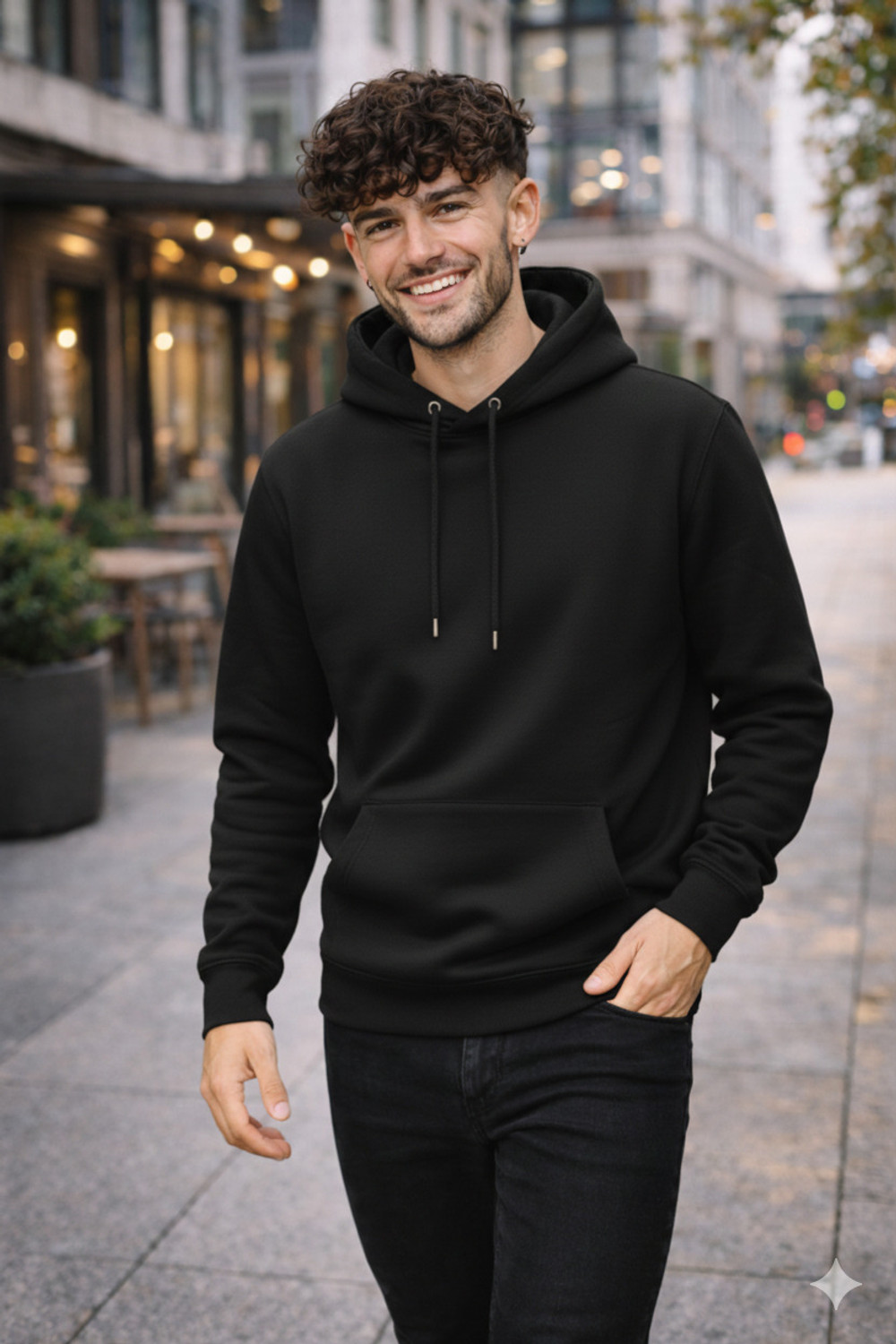 Image of SMAN Full Sleeve Solid Men Sweatshirt