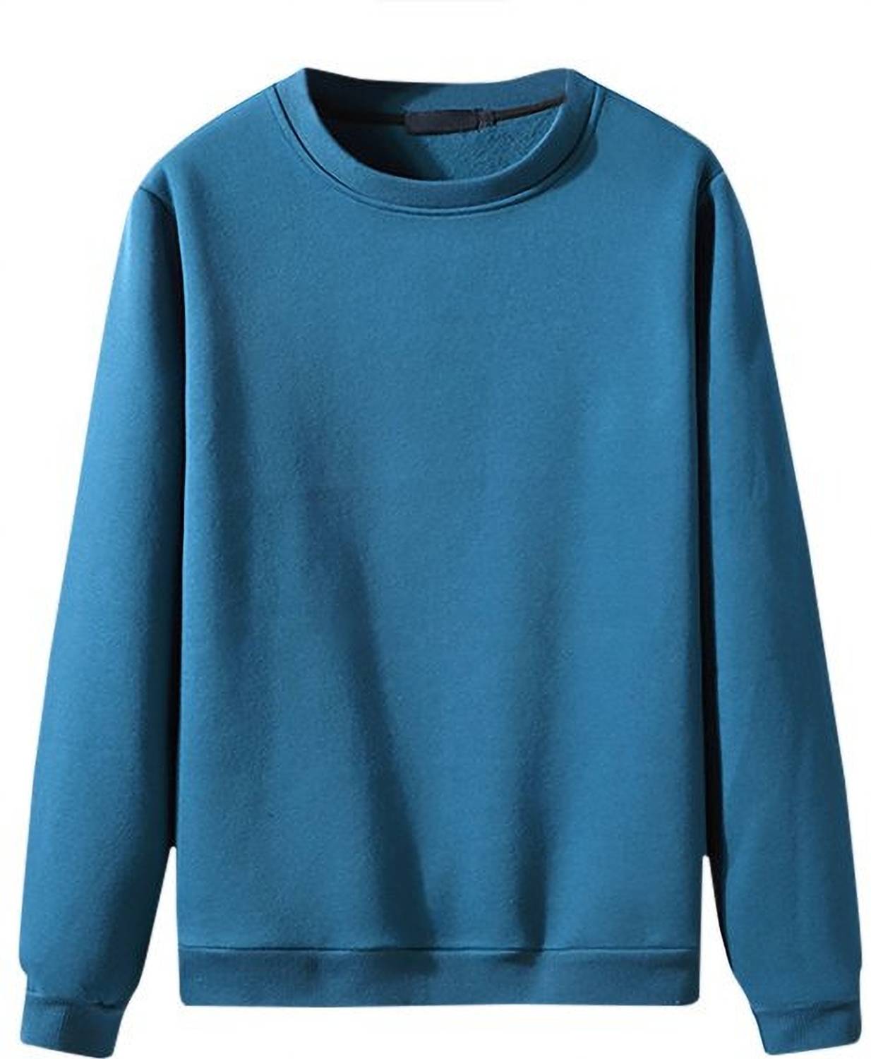 Earthstick Full Sleeve Solid Men Sweatshirt