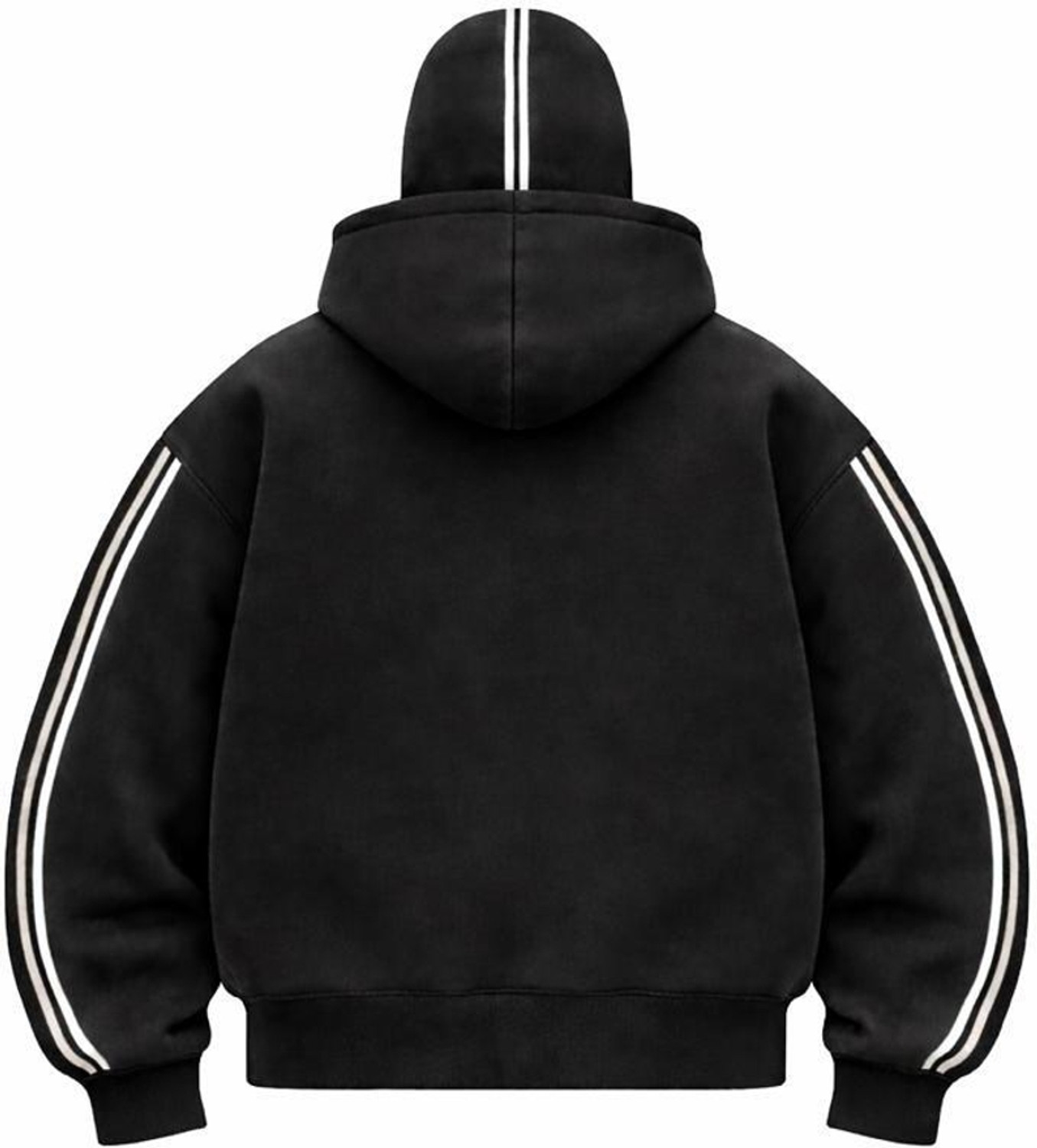 Image of Meerza Men & Women Full Sleeve Printed Hooded Sweatshirt