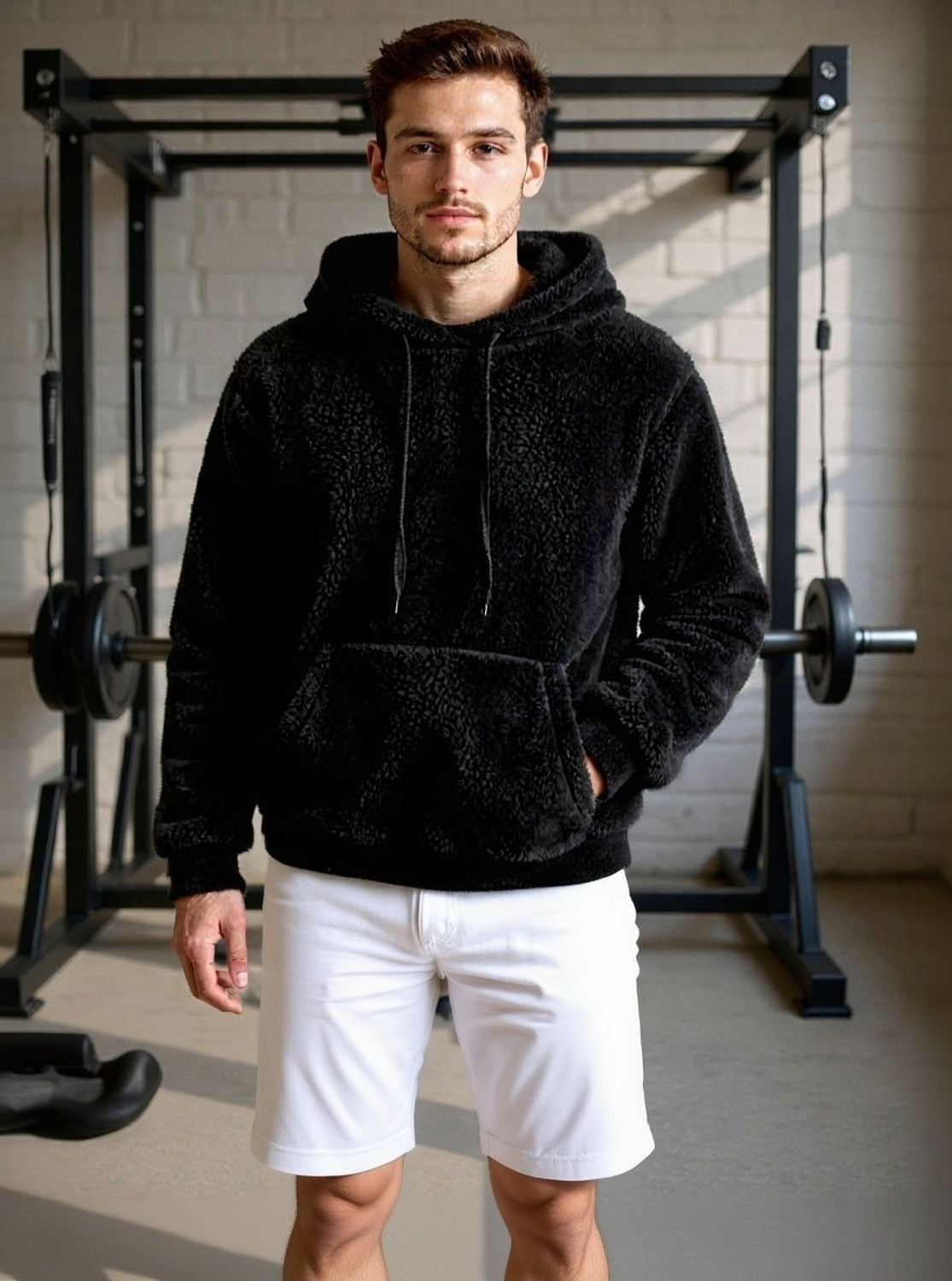 Image of Bellwit Full Sleeve Solid Men Sweatshirt