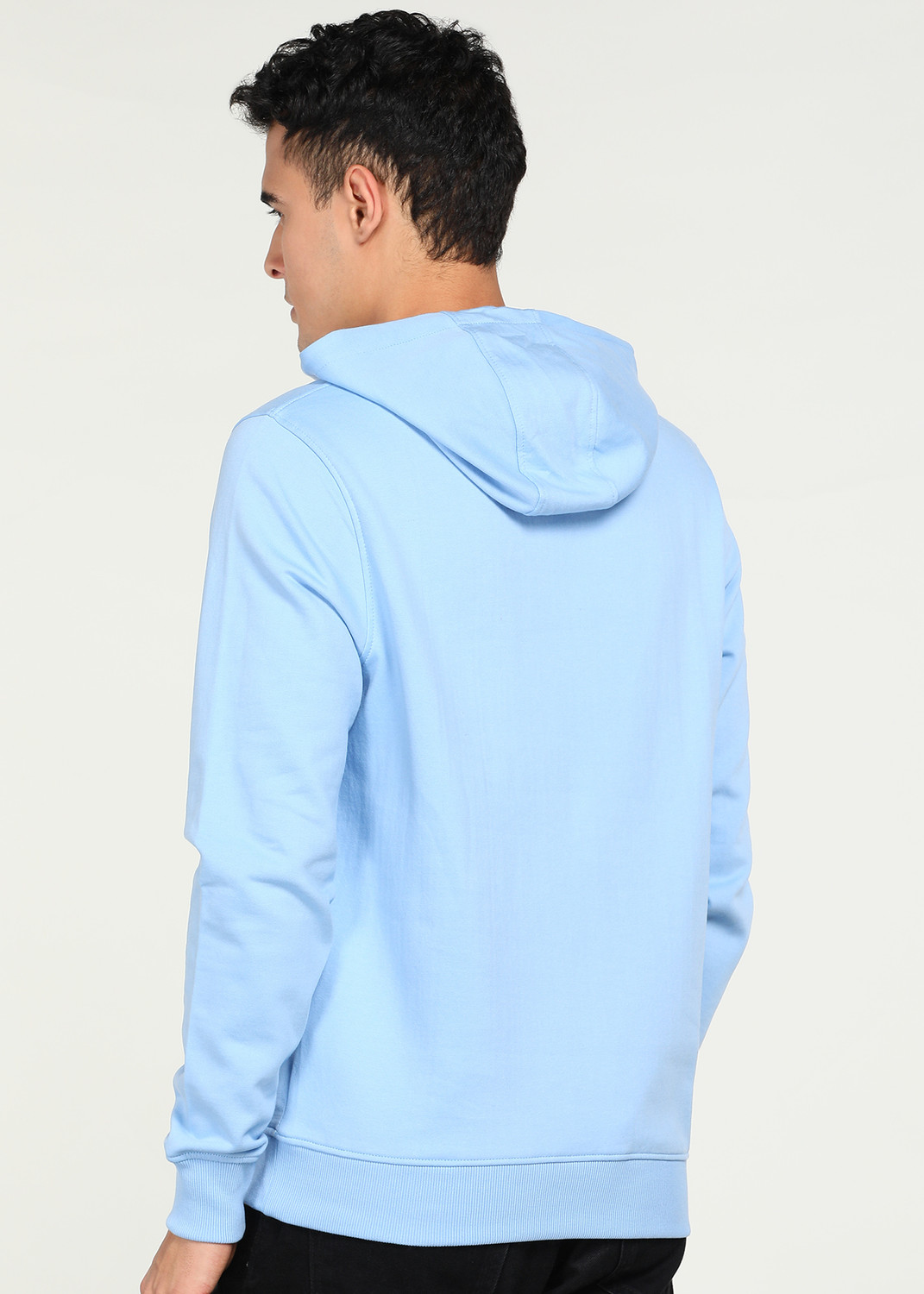 Image of PARK AVENUE Full Sleeve Solid Men Sweatshirt