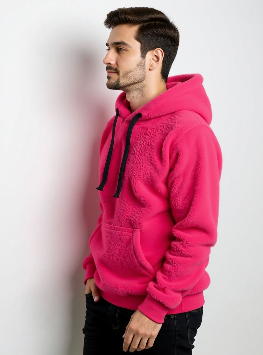 Image of Bellwit Full Sleeve Solid Men Sweatshirt