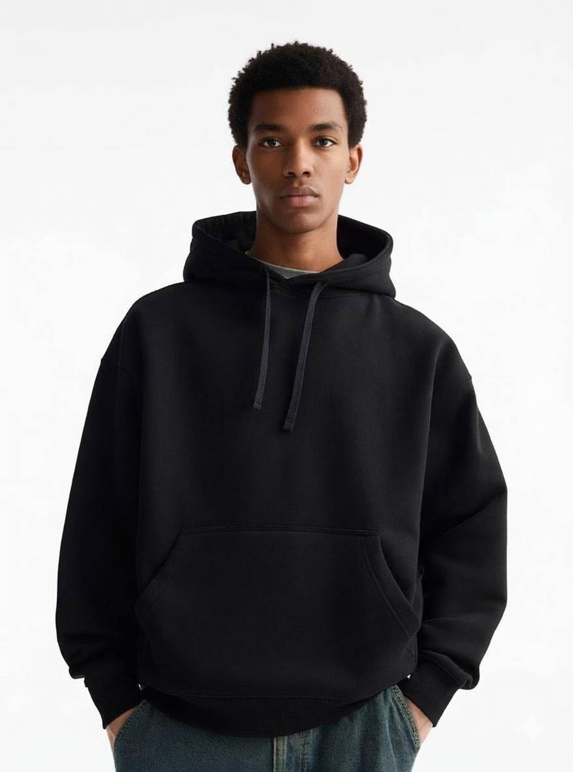 POSU TRENDZ Full Sleeve Solid Men Sweatshirt - Image 1