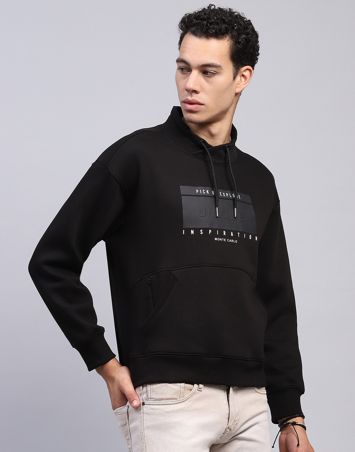 Image of MONTE CARLO Full Sleeve Printed Men Sweatshirt