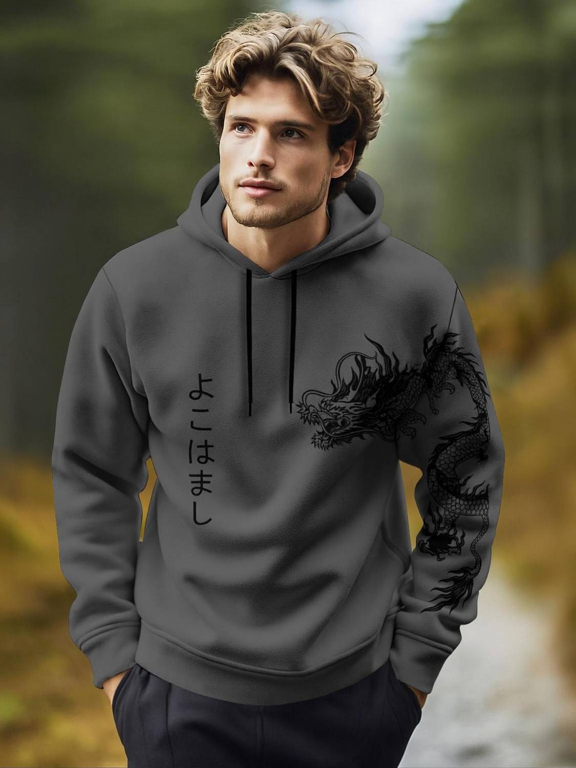 KELONBRO Full Sleeve Printed Men Sweatshirt - Image 1