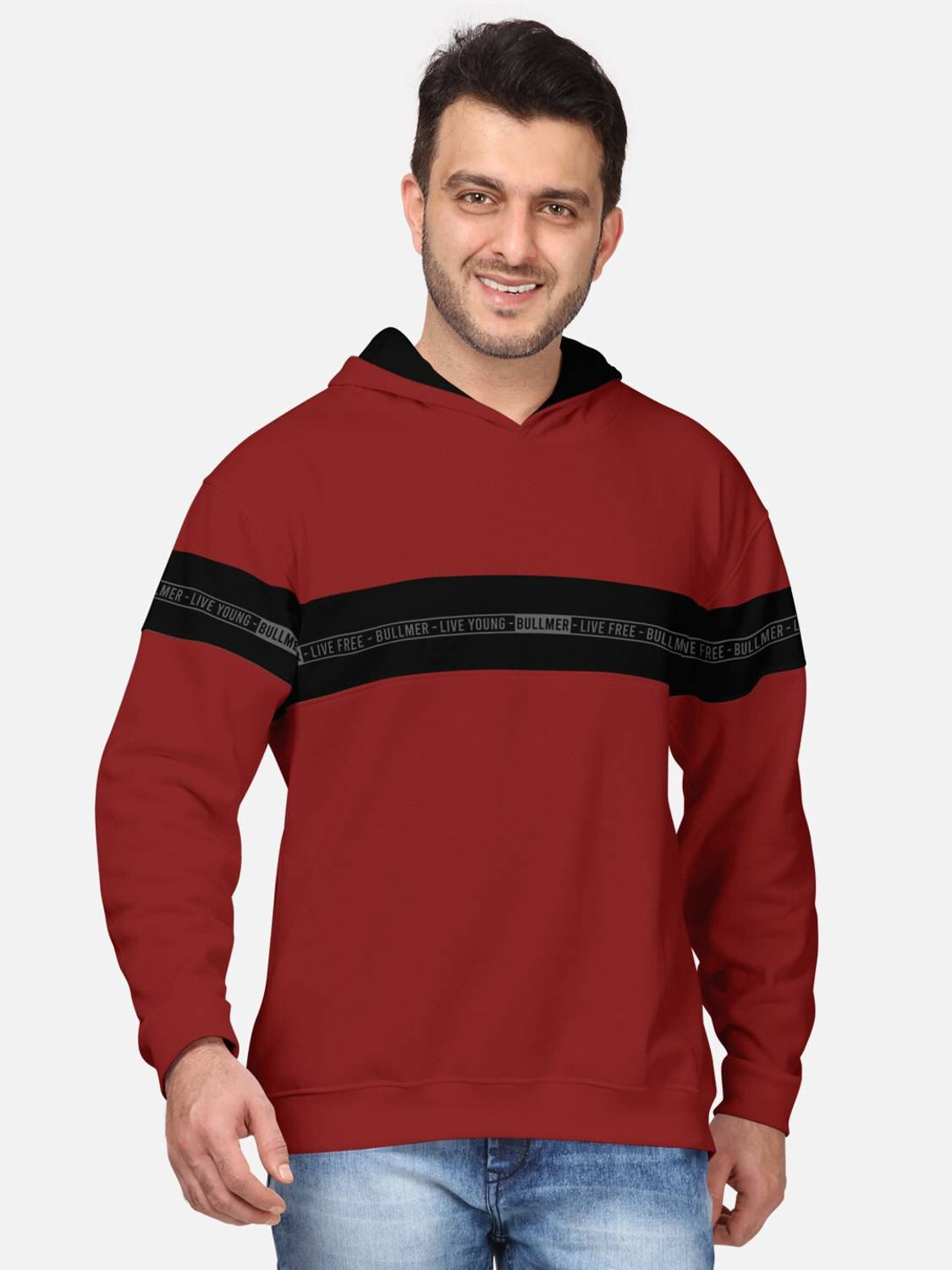 Bullmer Full Sleeve Graphic Print Men Sweatshirt