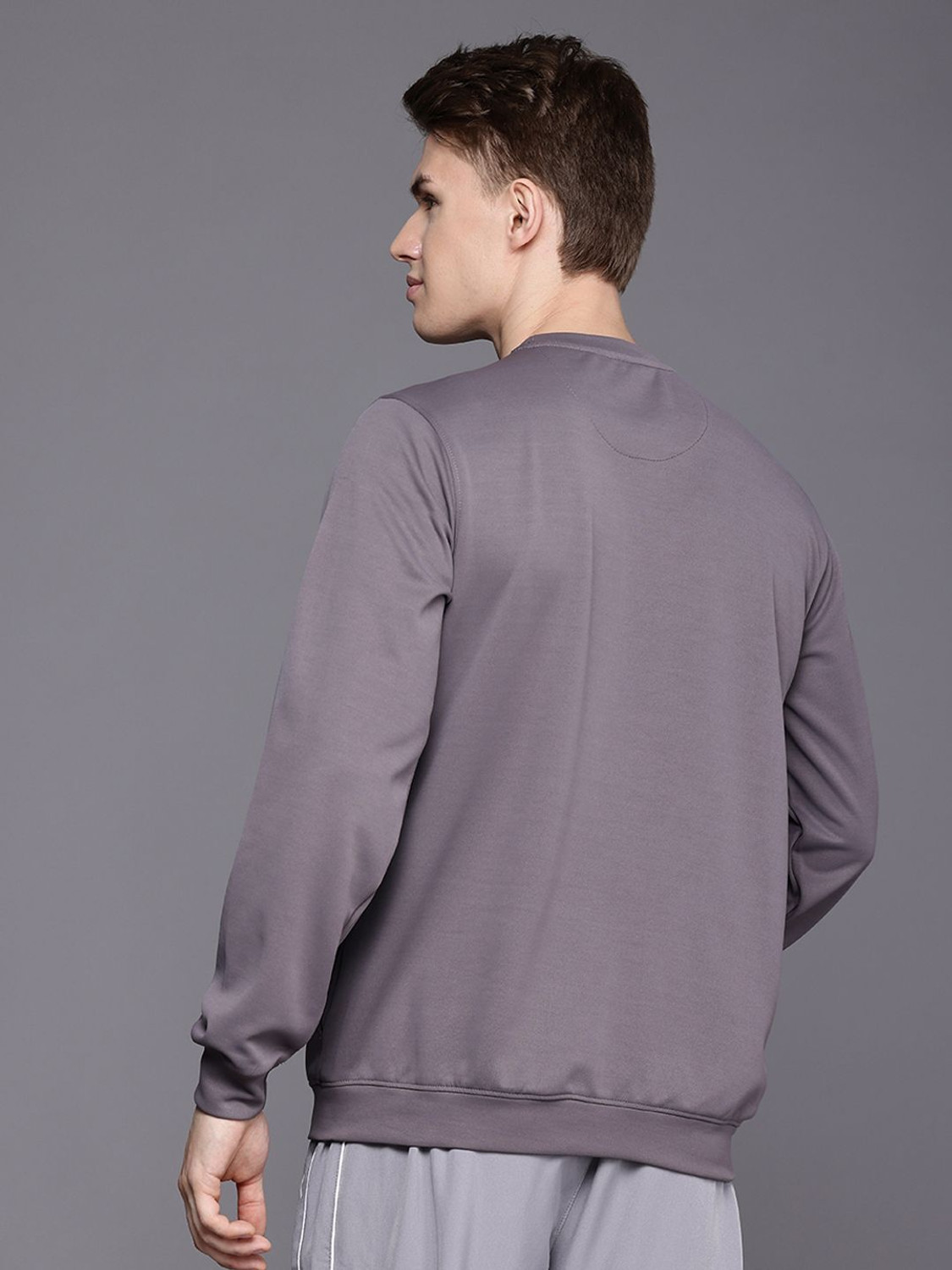 Image of HRX by Hrithik Roshan Full Sleeve Printed Men Sweatshirt