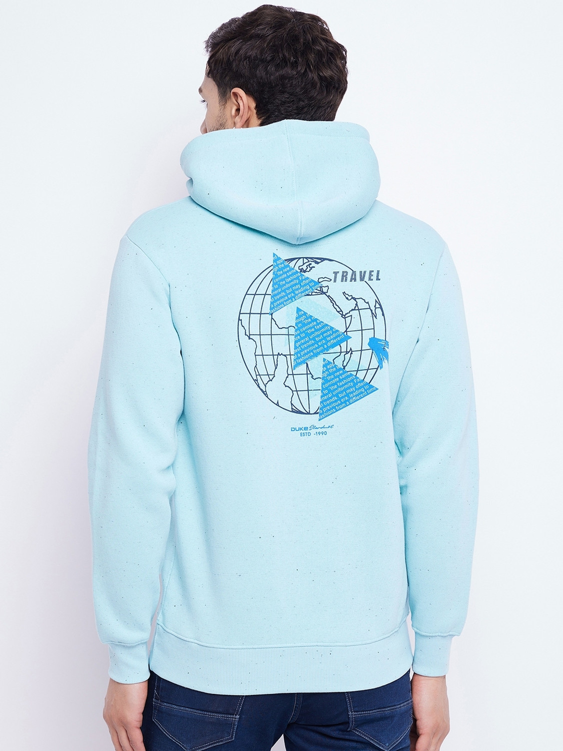 Image of DUKE Full Sleeve Printed Men Sweatshirt