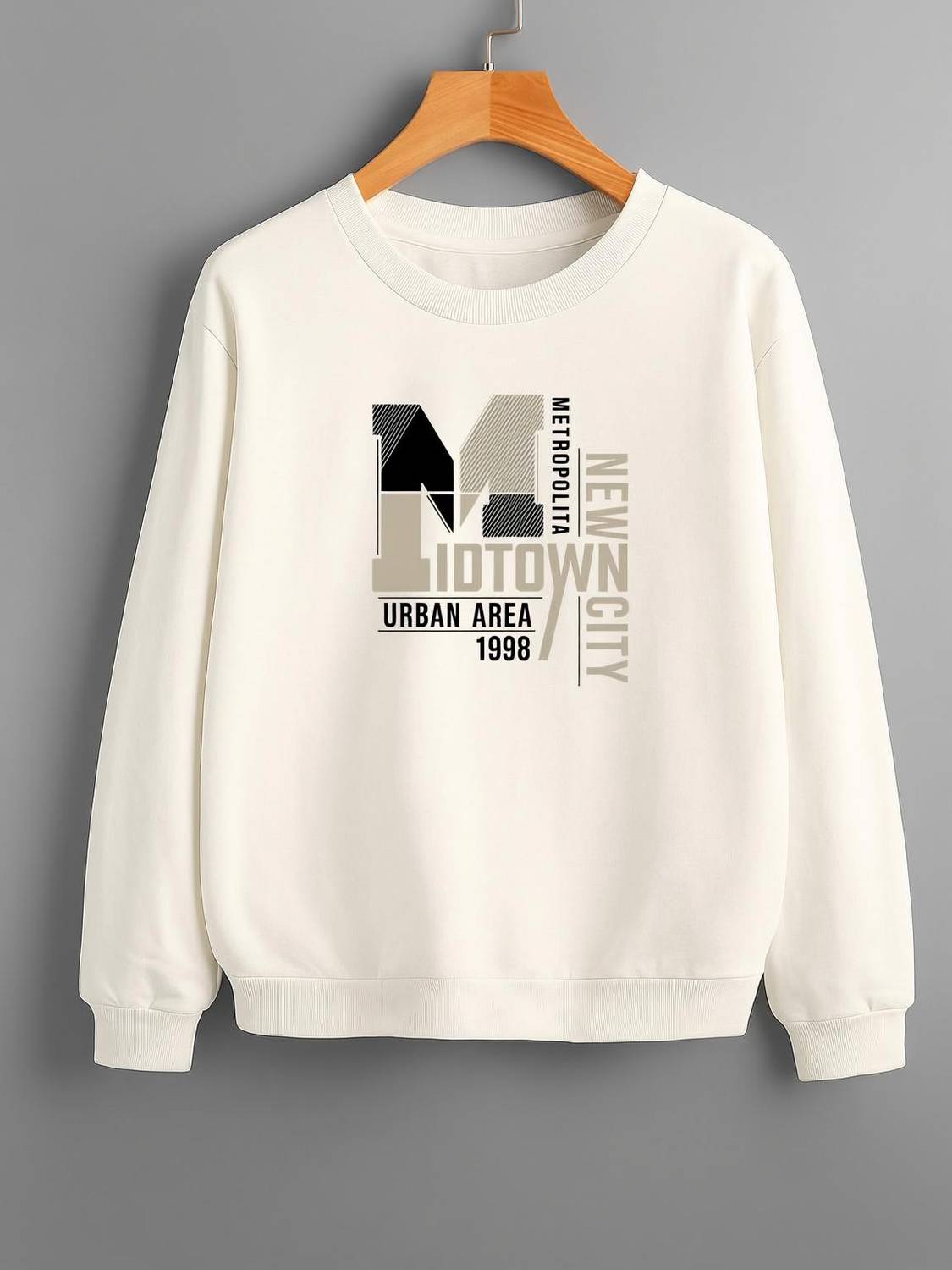 ABSTER Full Sleeve Graphic Print Men & Women Sweatshirt
