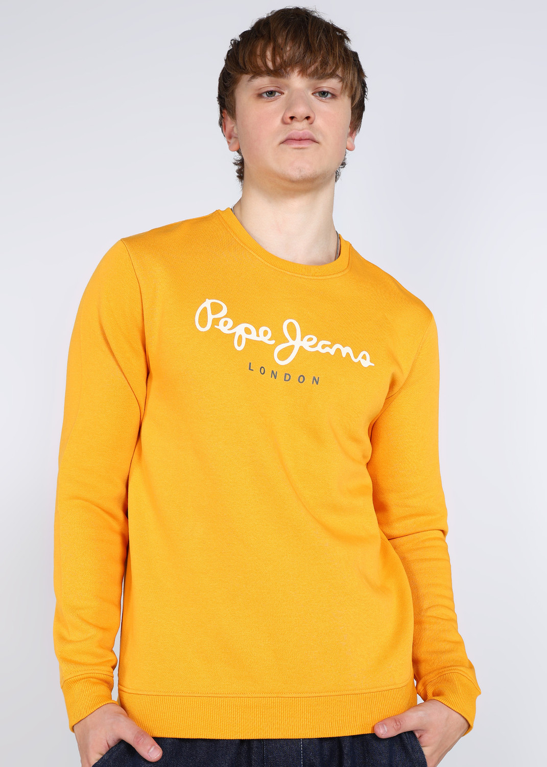 Image of Pepe Jeans Full Sleeve Graphic Print Men Sweatshirt