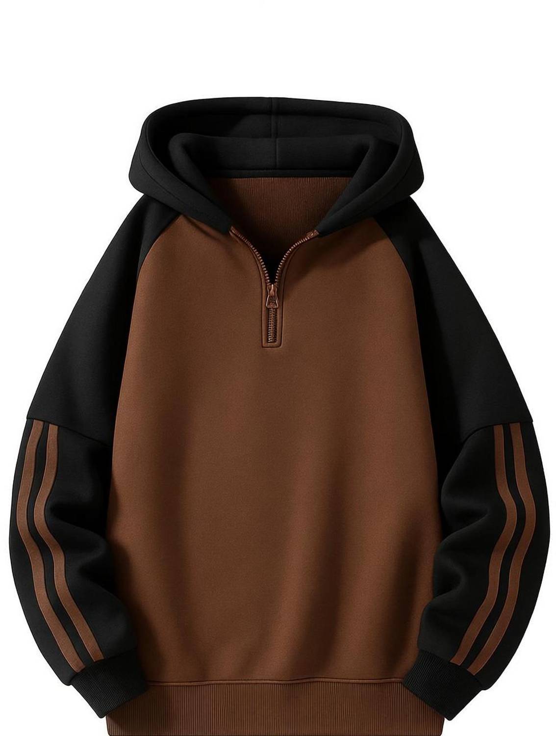 JERKYN Full Sleeve Color Block Men Sweatshirt