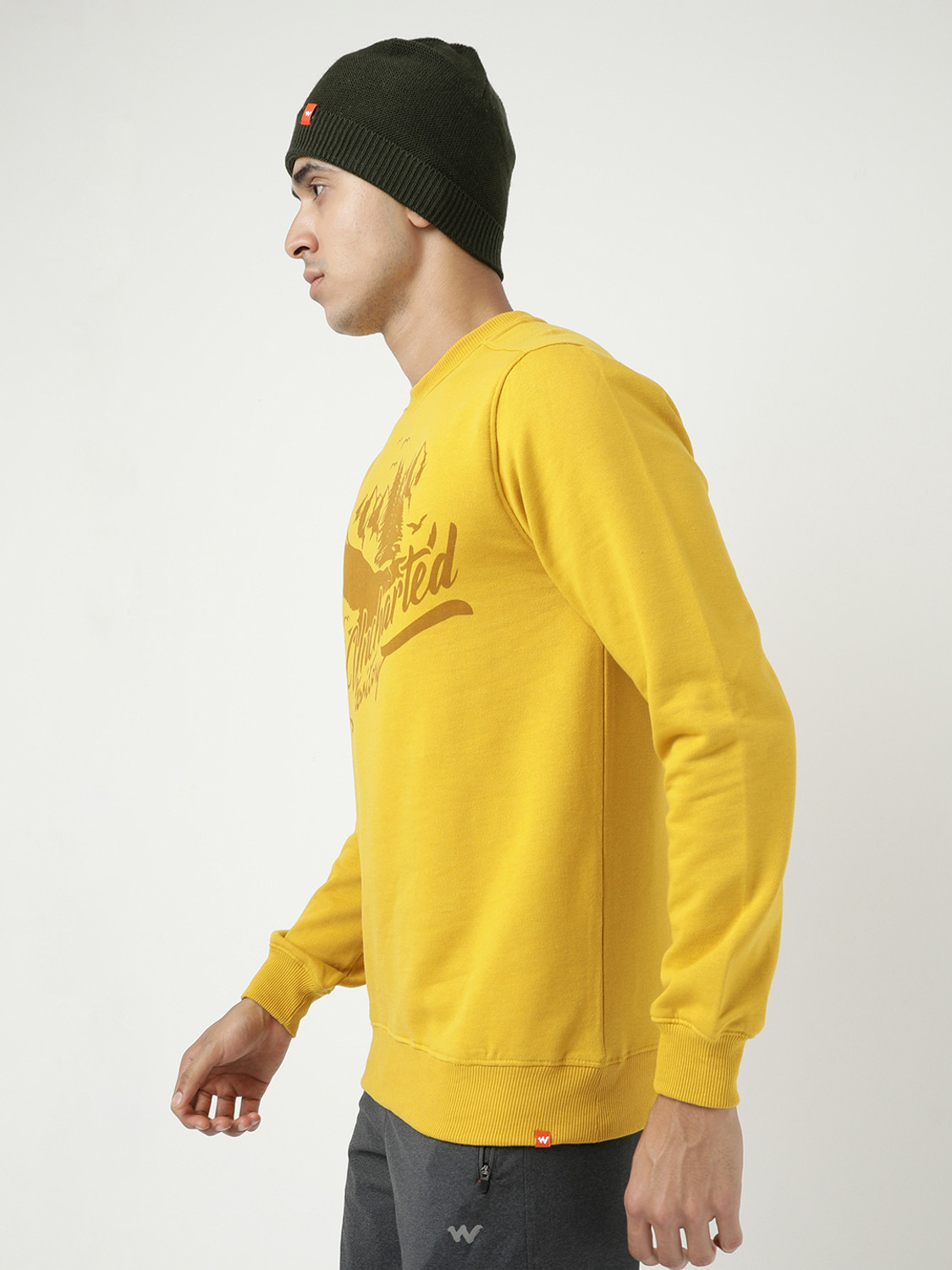 Image of Wildcraft Full Sleeve Printed Men Sweatshirt