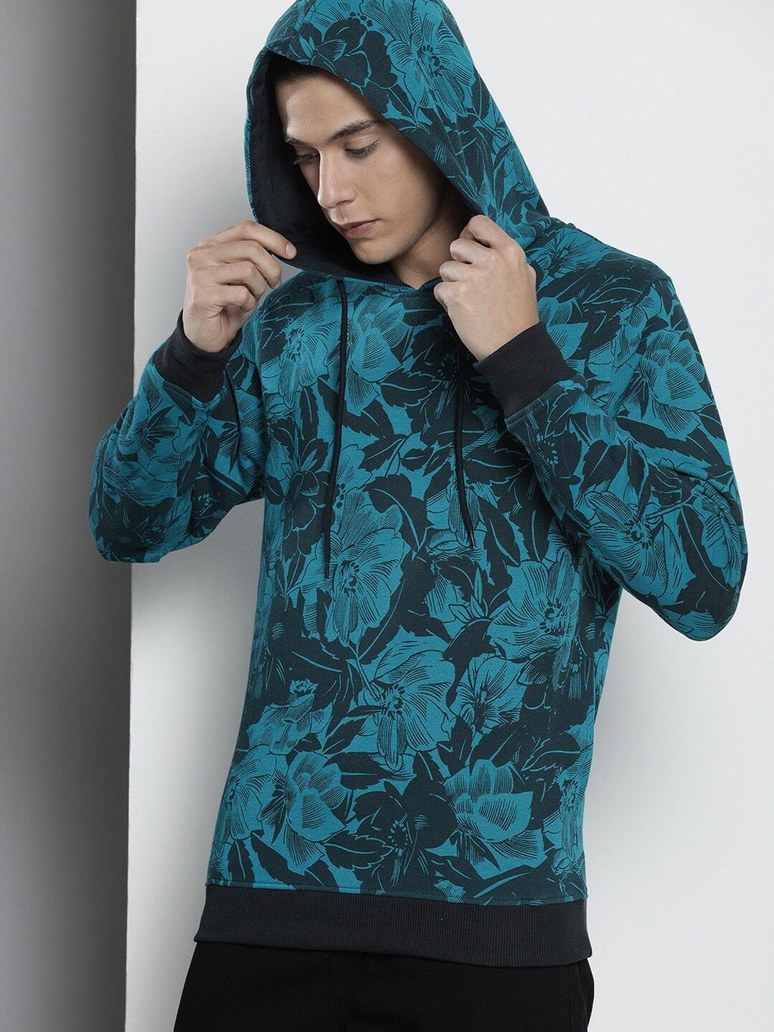 Image of The Indian Garage Co. Full Sleeve Printed Men Sweatshirt