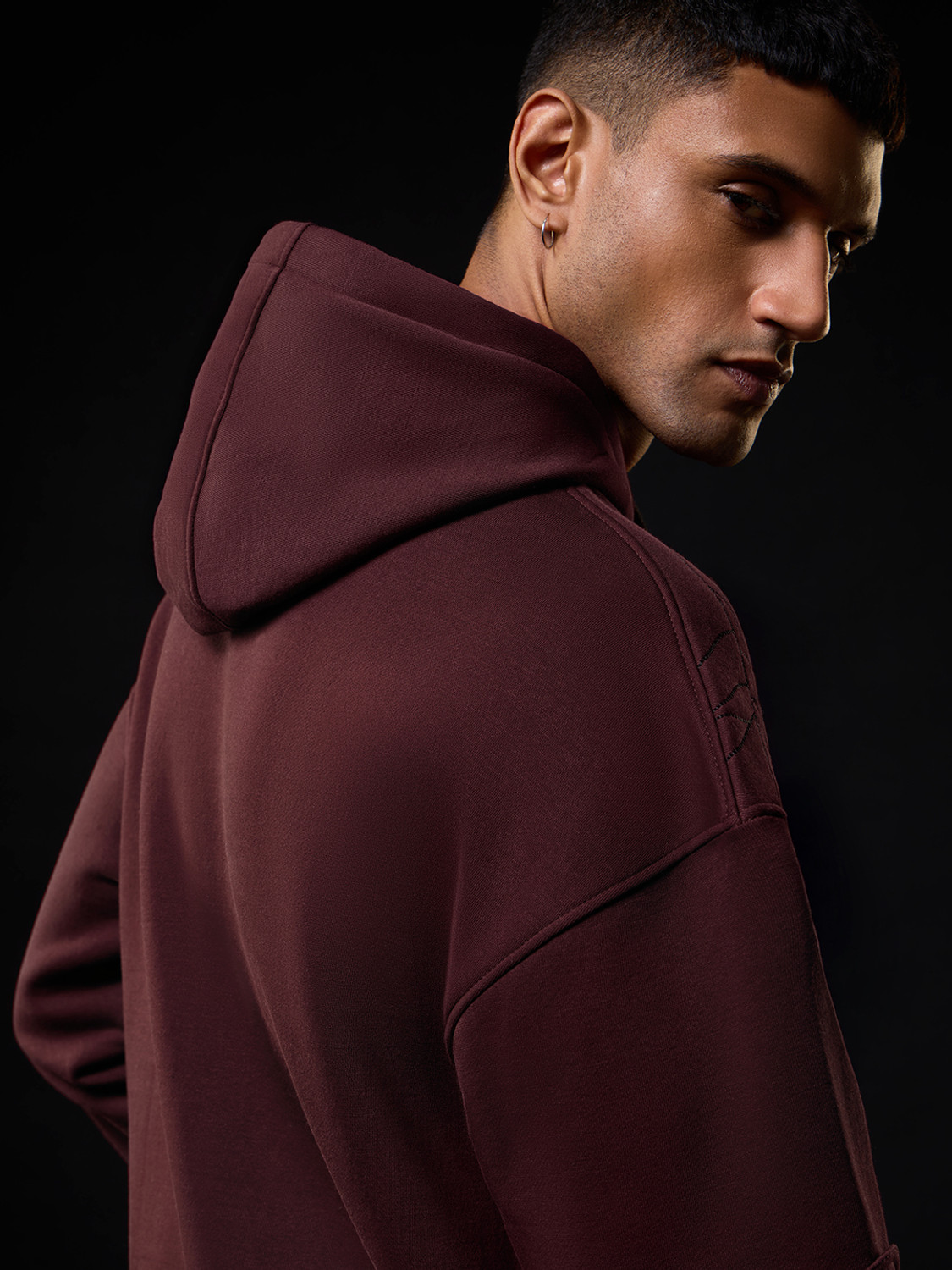 Image of The Souled Store Full Sleeve Embroidered Men Sweatshirt