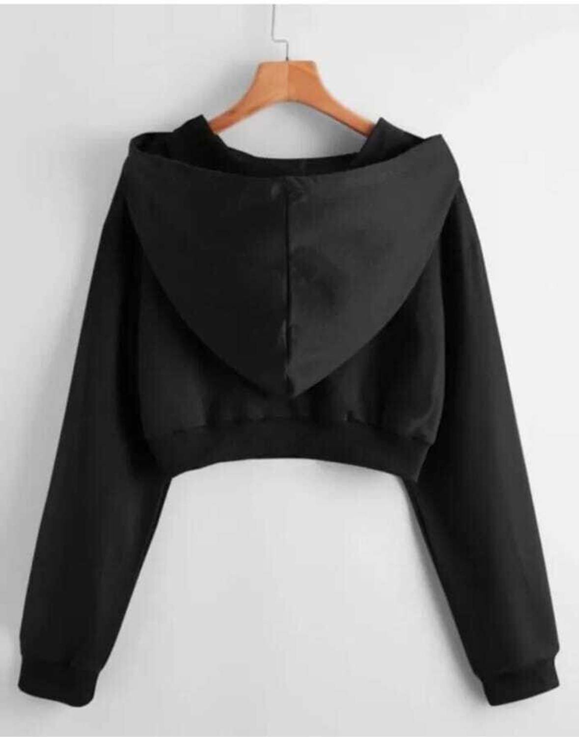 AREEBA FASHION Full Sleeve Solid Women Sweatshirt - Image 2