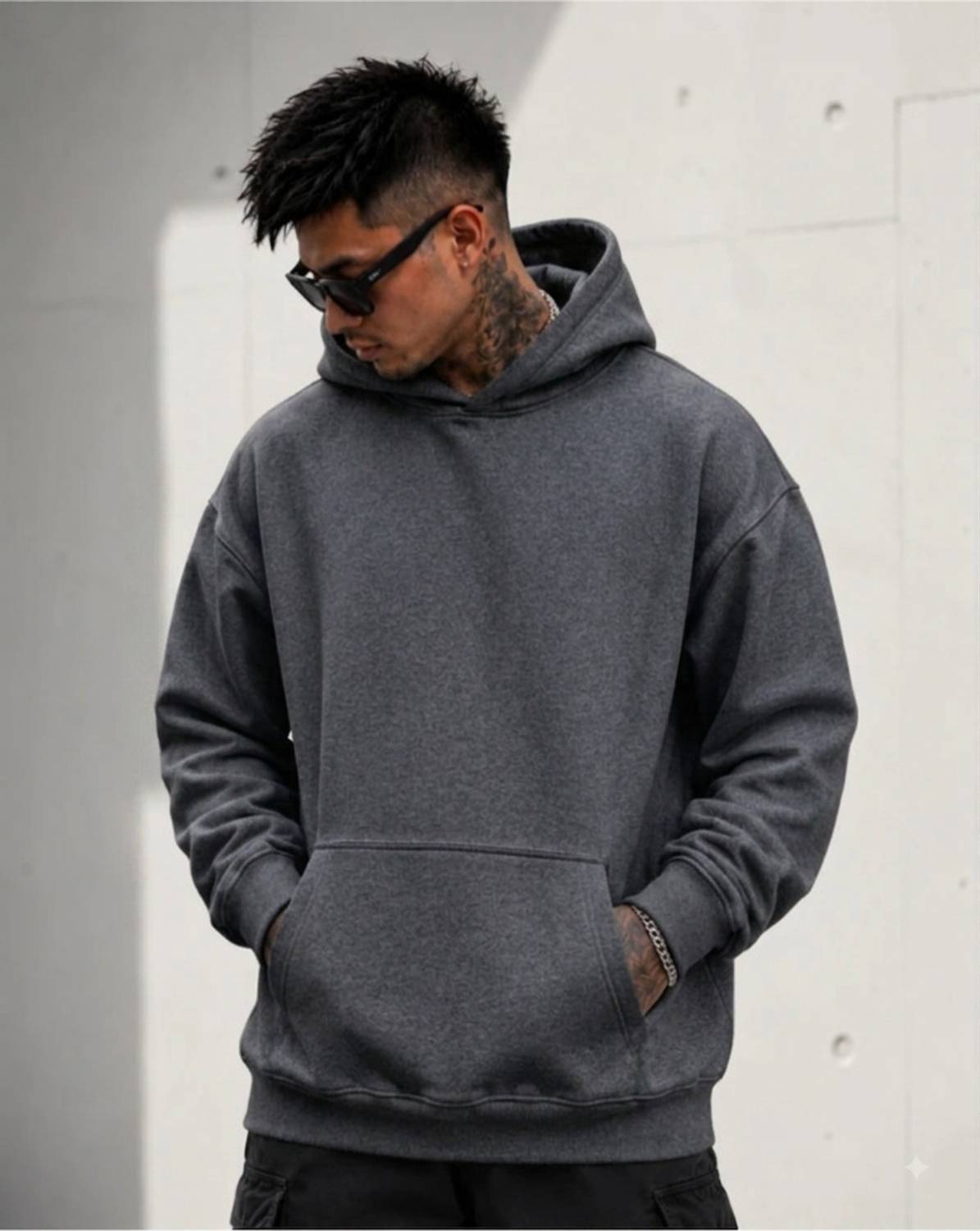 Pink Angel Men's Pink Sweatshirt - Image 1
