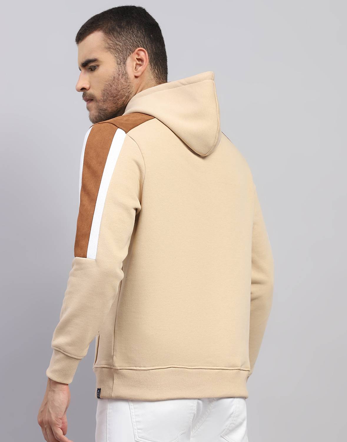 MONTE CARLO Full Sleeve Solid Men Sweatshirt - Image 4