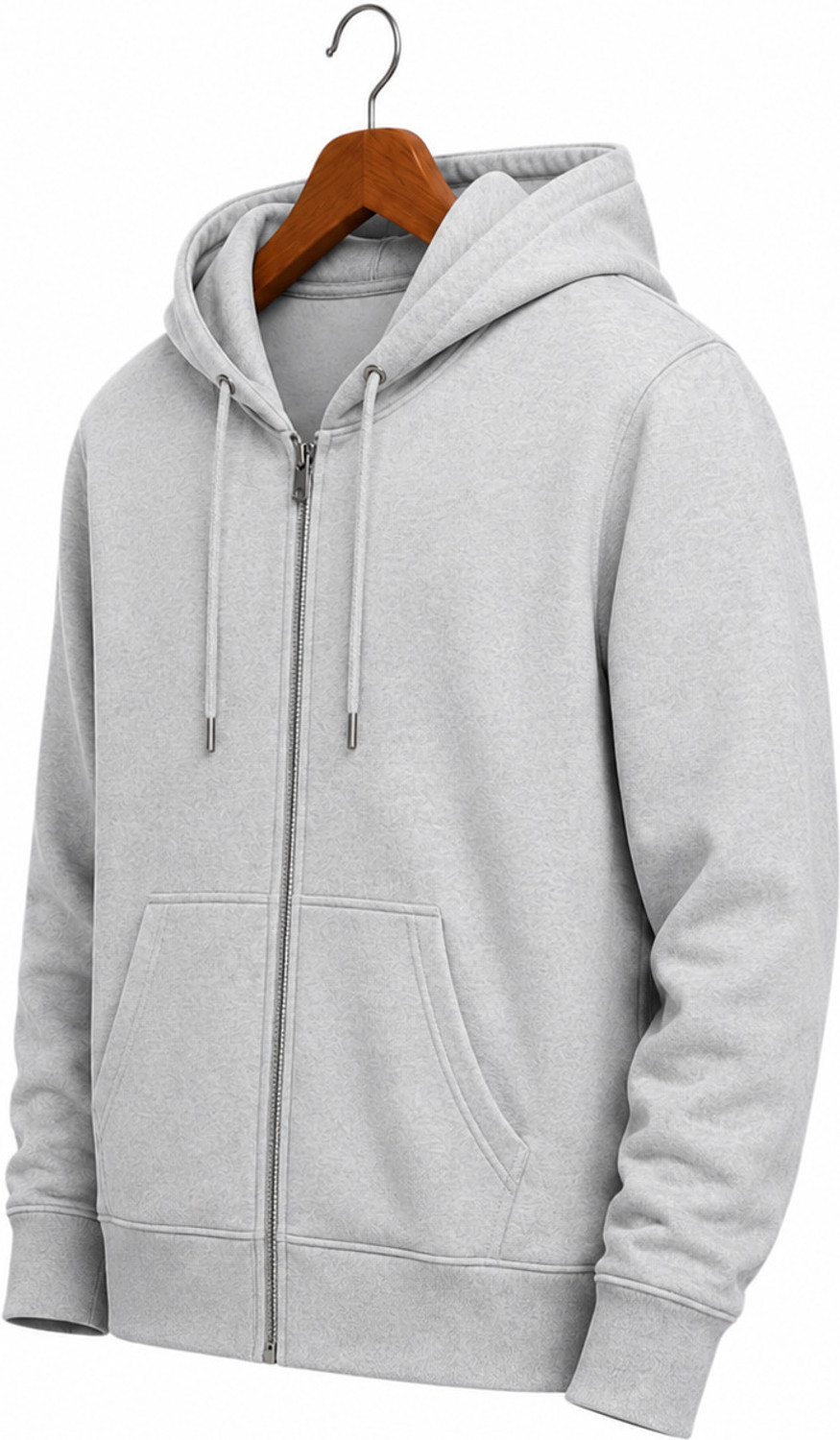 Image of Hrharini Men Full Sleeve Solid Hooded Sweatshirt