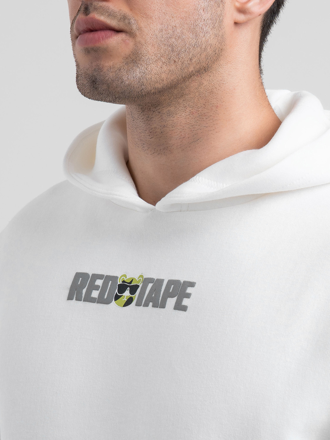 Image of RED TAPE Full Sleeve Graphic Print Men Sweatshirt