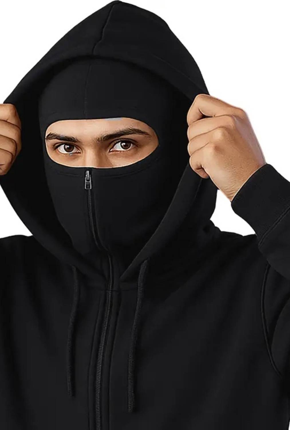 Povaxpo Full Sleeve Solid Men Sweatshirt - Image 4