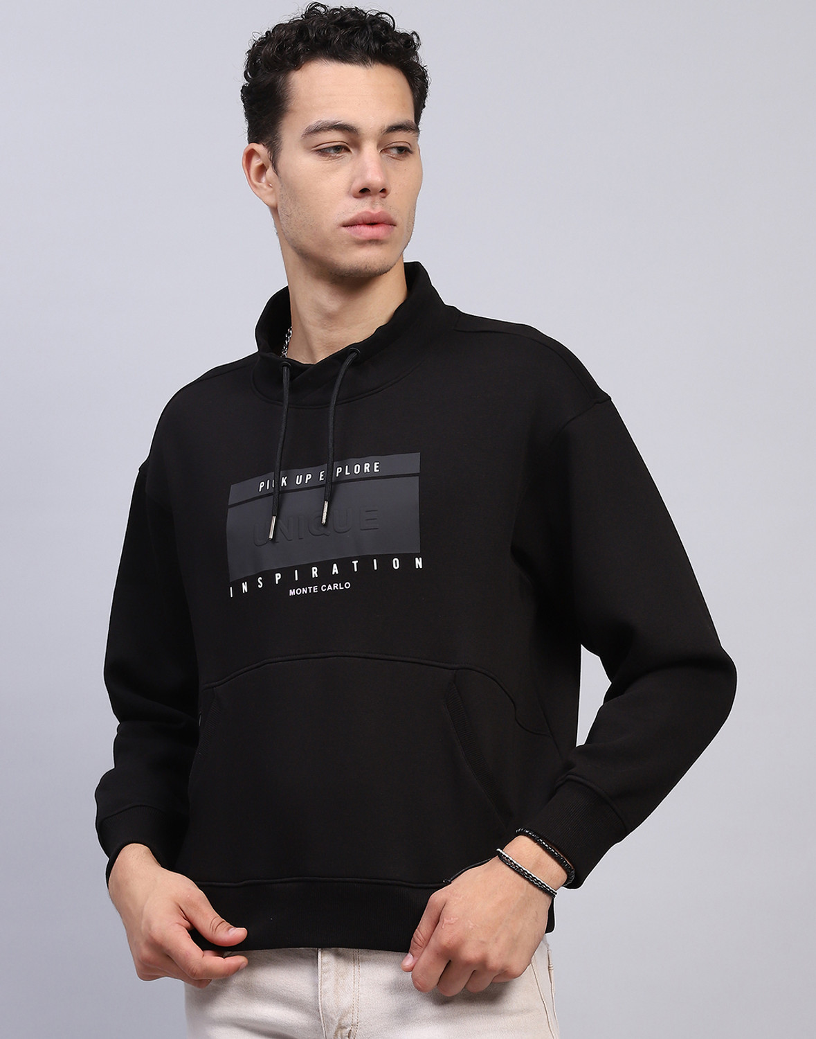 Image of MONTE CARLO Full Sleeve Printed Men Sweatshirt