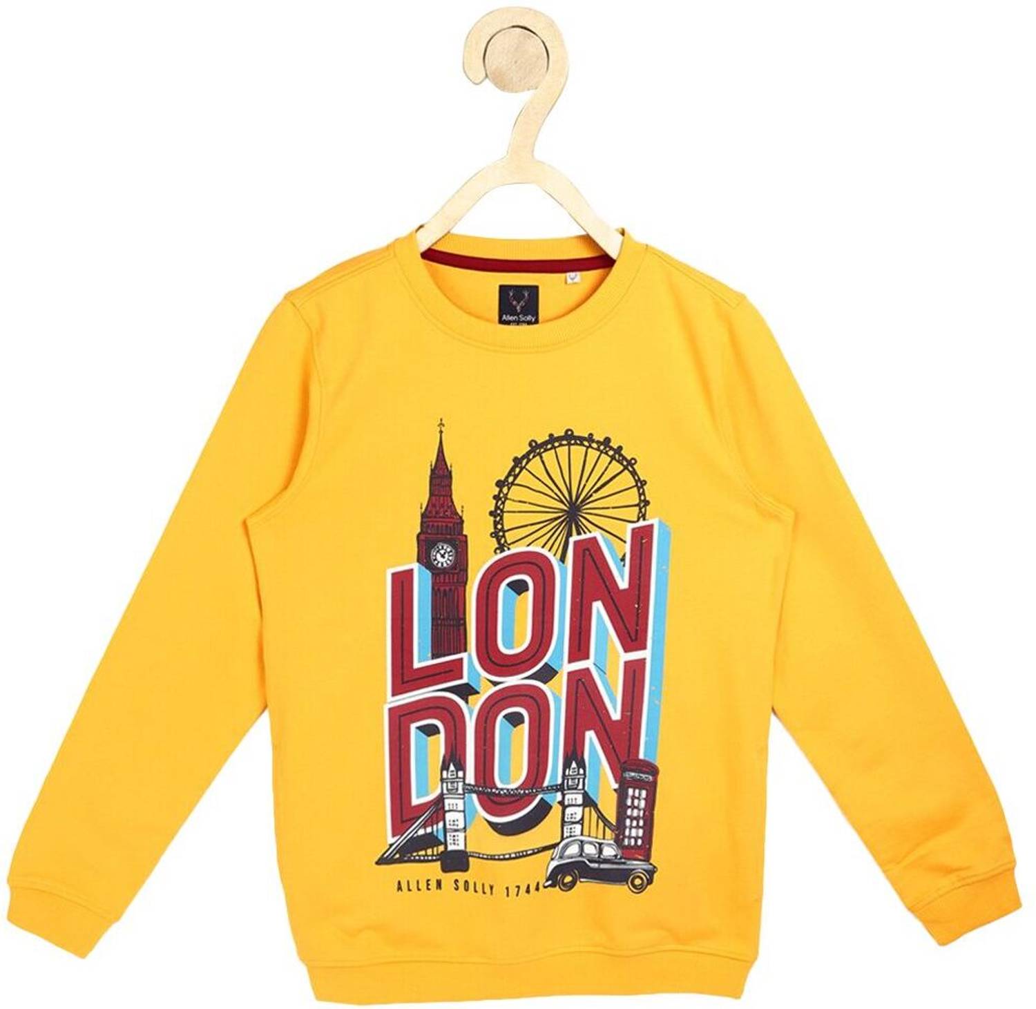 Allen Solly Junior Full Sleeve Printed Boys Sweatshirt