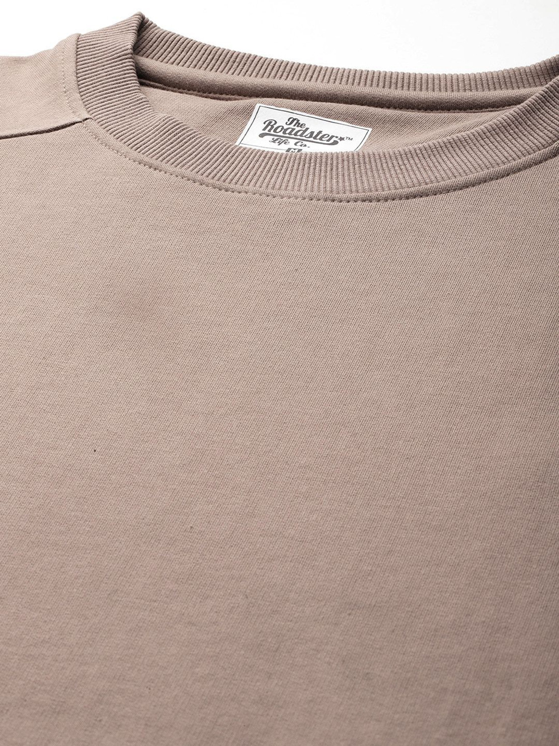 Image of Roadster Full Sleeve Solid Men Sweatshirt