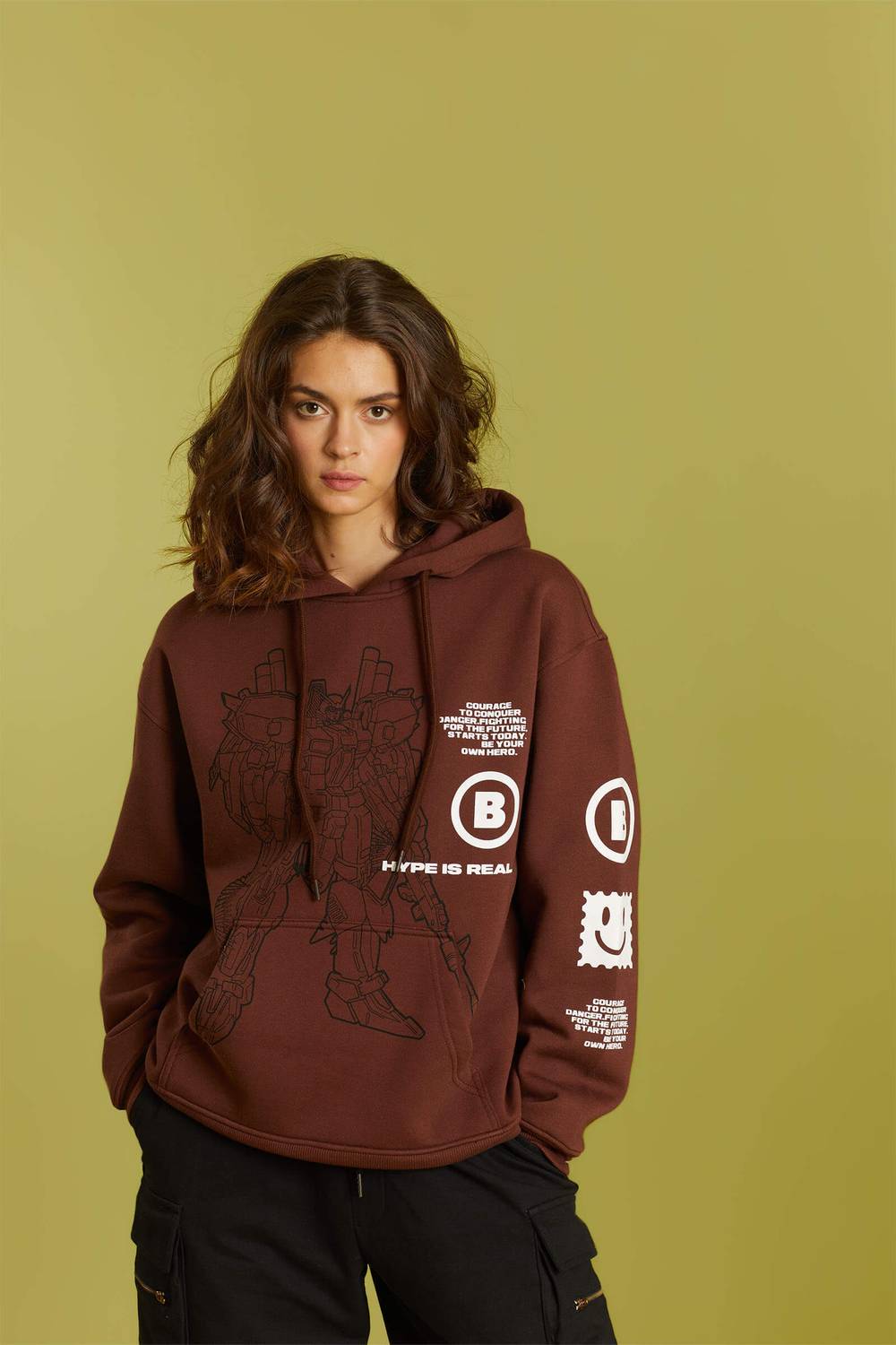 Bonkers Corner Full Sleeve Graphic Print Women Sweatshirt